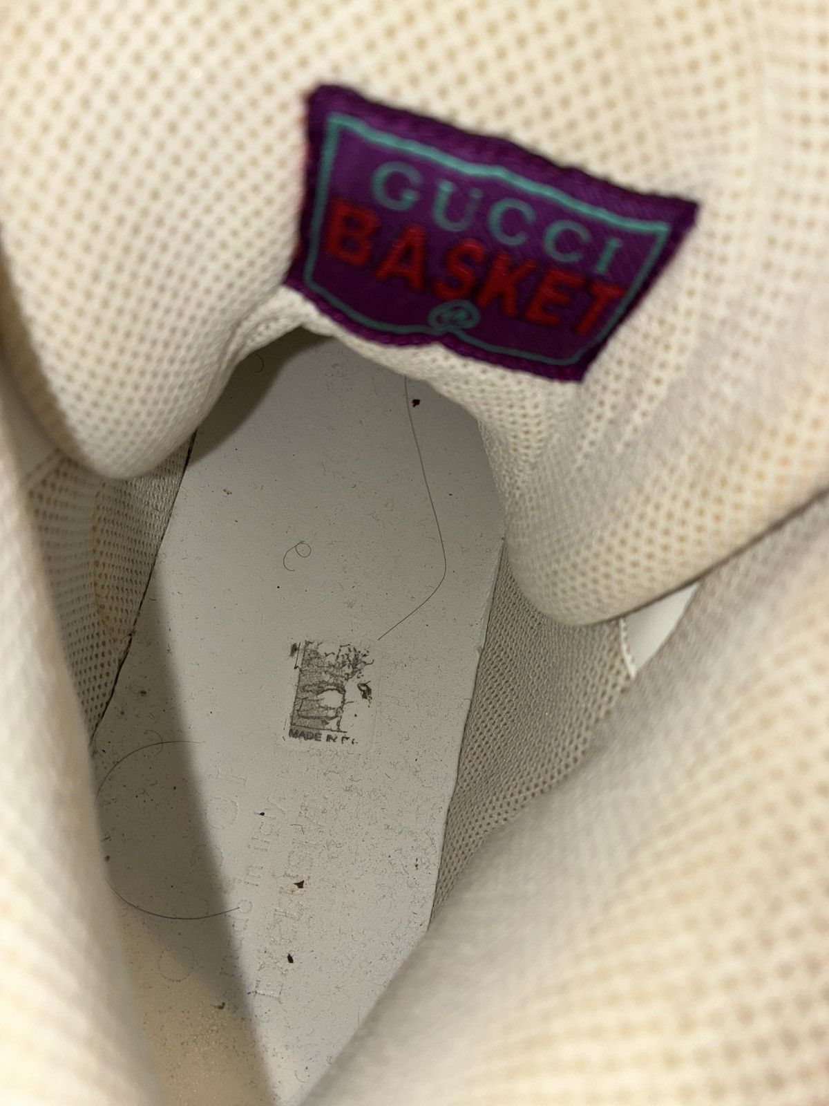 Gucci gucci basket sneakers Size US 13 / EU 46 - 3 Thumbnail