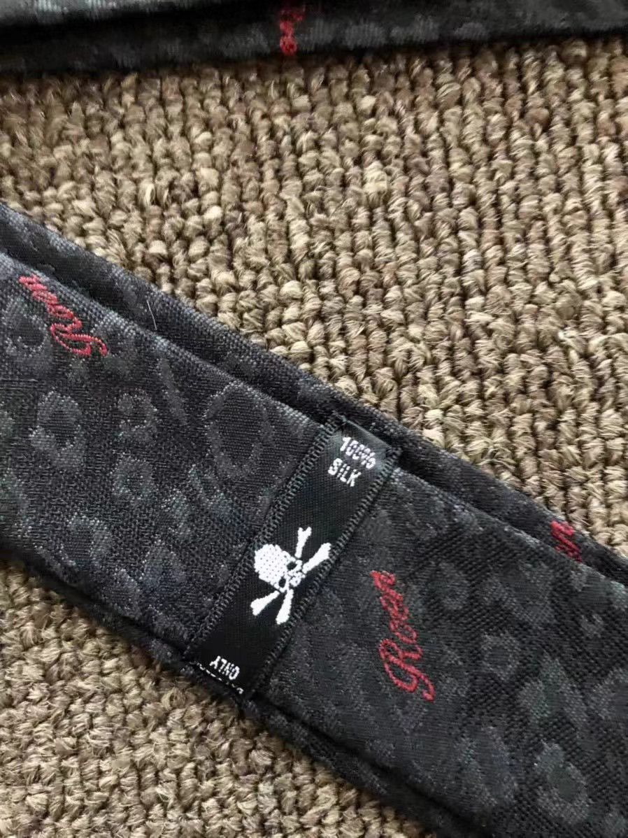Roen Roen INORAN Silk Skull Tie K11 Size ONE SIZE - 4 Thumbnail