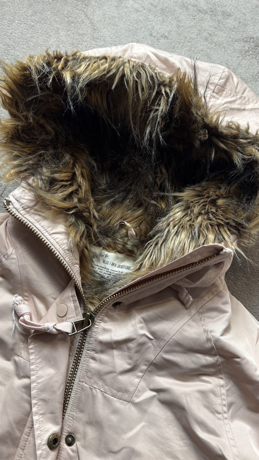 Japanese Brand Odd Molly Faux Fur Zip Hood Jacket LGB miss sixty goa fuzzy Size S / US 4 / IT 40 - 5 Thumbnail