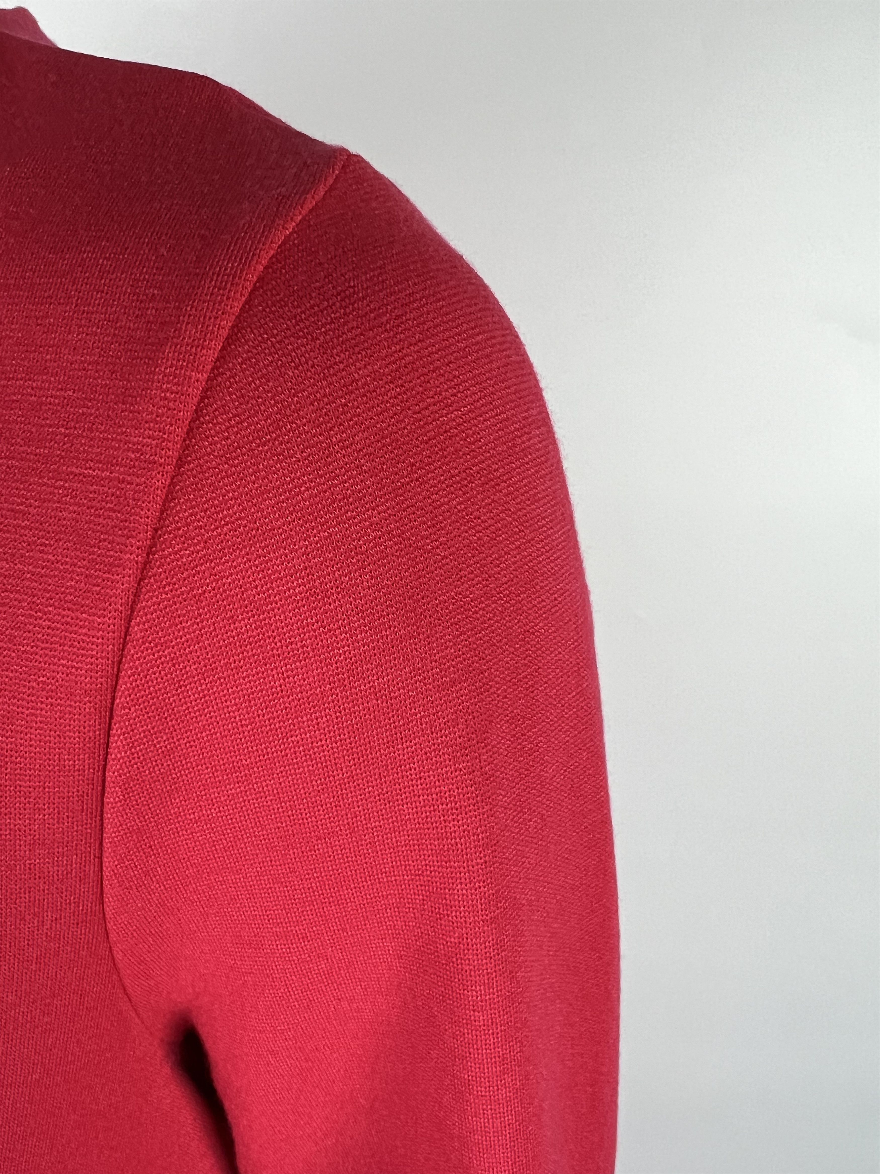 Wolford Wolford Red Long Sleeve Dress Size US6 EU36 Size M / US 6-8 / IT 42-44 - 5 Thumbnail