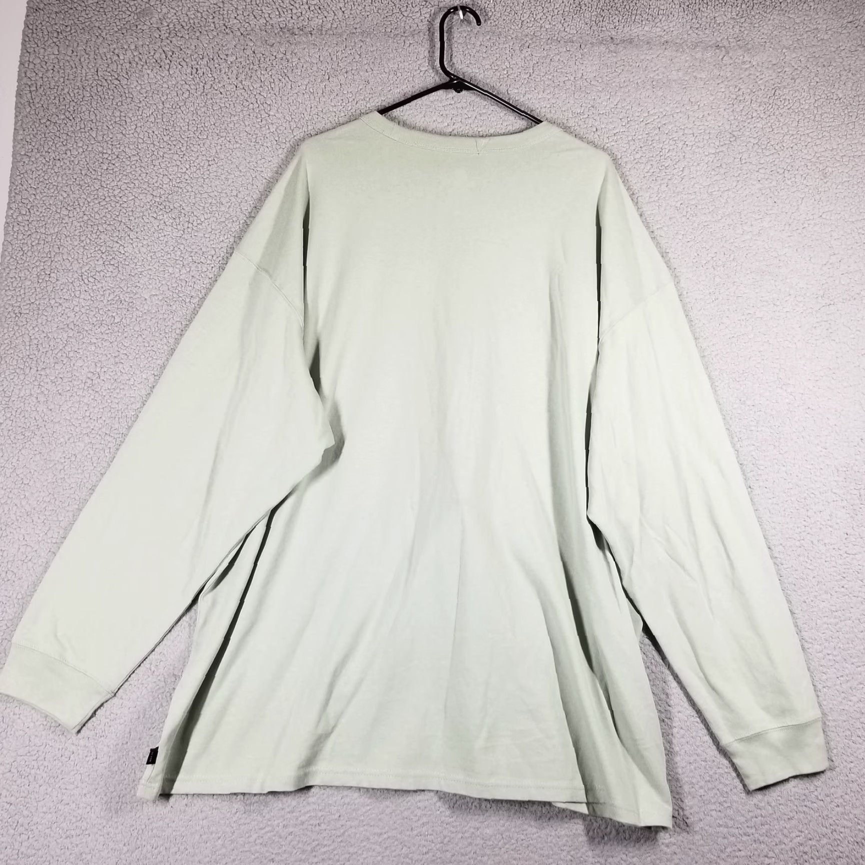 Nike VINTAGE Nike Long Sleeve T-Shirt Mens 3XL Big & Tall Green Cotton Logo Athleisure 90s Size US XXL / EU 58 / 5 - 2 Thumbnail