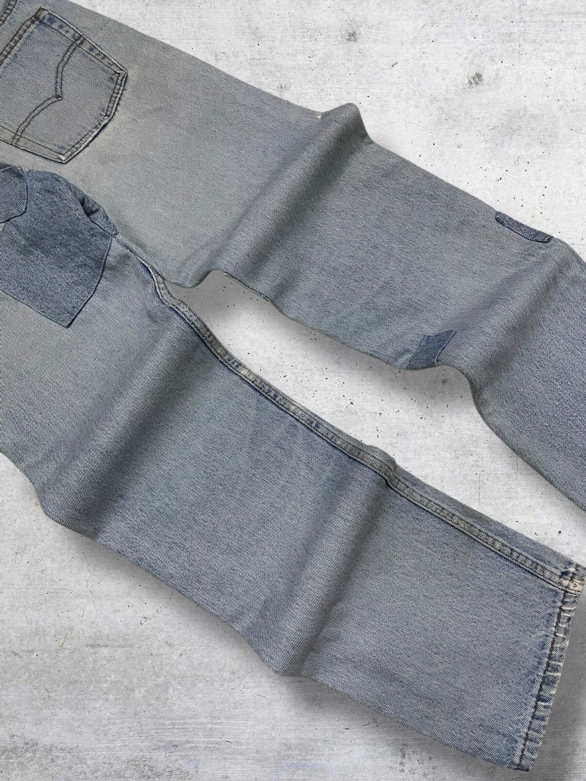 Levi's Vintage Clothing VINTAGE 501 LEVIS USA DESIGNER 90S OG PATCHWORK GRUNGE DENIM Size US 30 / EU 46 - 14 Thumbnail