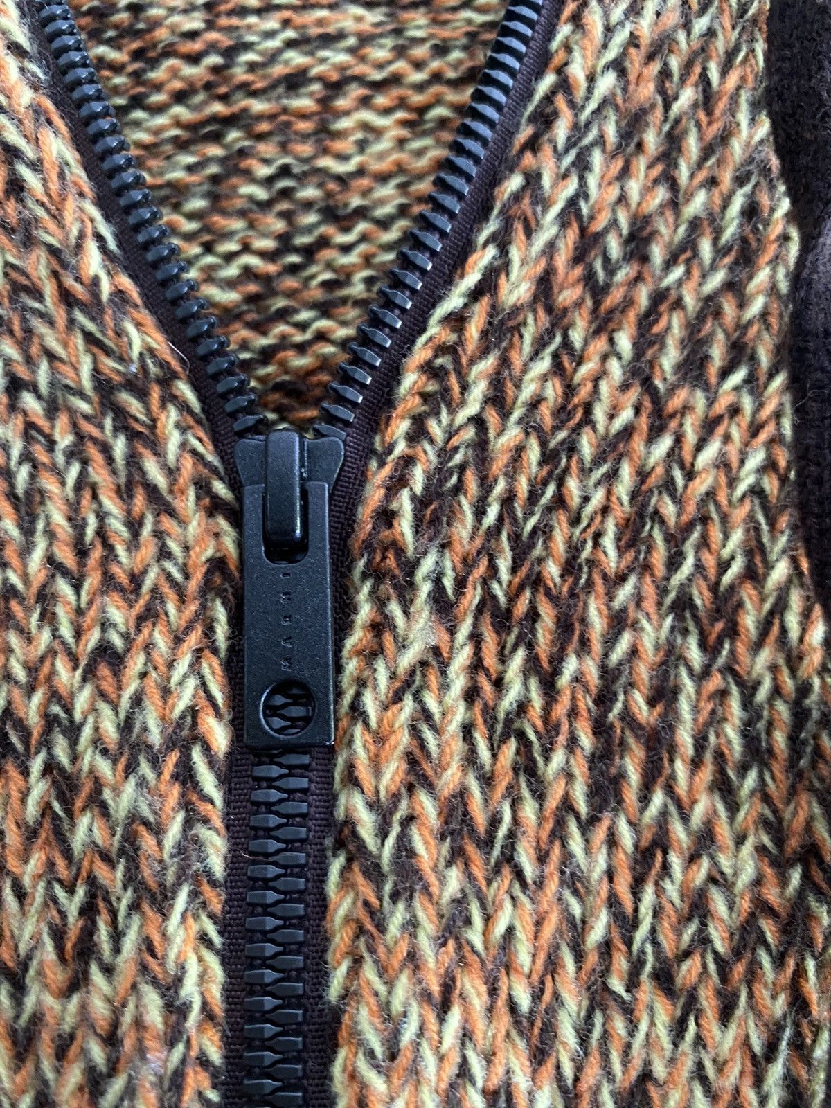Marni × Uniqlo Marni x uniqlo wool knit distressed cut out zip hoodie Size US S / EU 44-46 / 1 - 9 Thumbnail