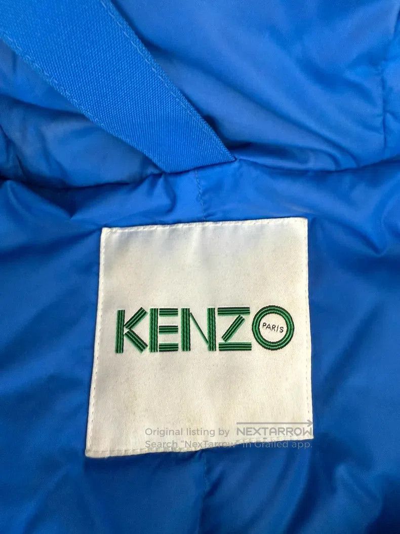 Kenzo Kenzo Men's Puffer Jacket, Blue, Classic Style Size US L / EU 52-54 / 3 - 2 Thumbnail