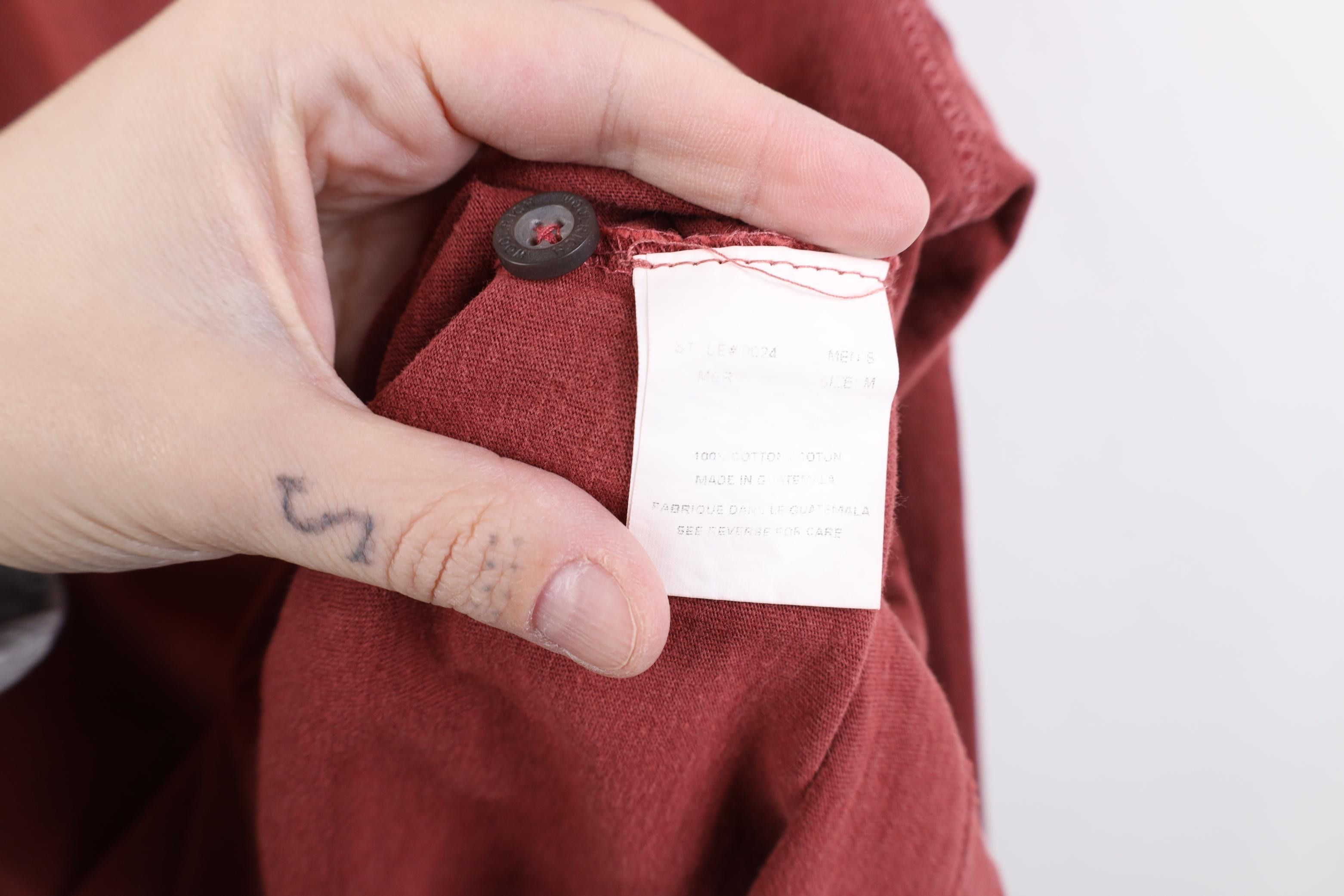 Woolrich Woolen Mills Vintage 90s Woolrich Stonewash Heavy Long Sleeve Rugby Polo Size US M / EU 48-50 / 2 - 12 Thumbnail
