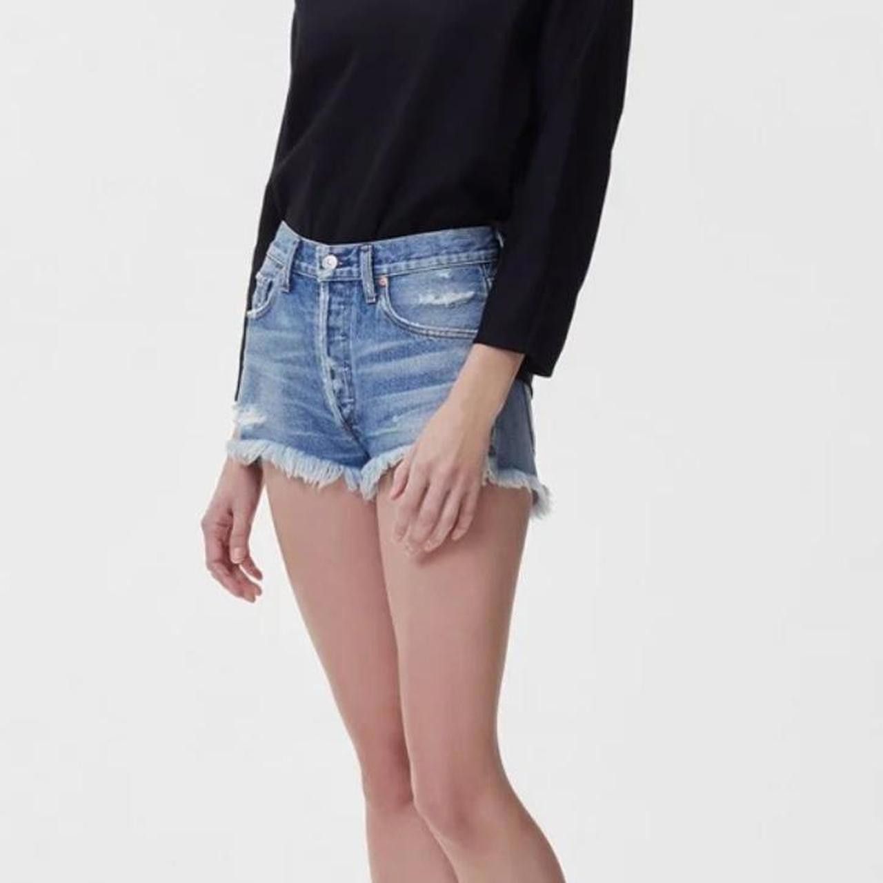 Citizens Of Humanity Citizens of Humanity Danielle Mid-Rise Denim Shorts Sz28 NWT Size 28" / US 6 / IT 42 - 1 Thumbnail