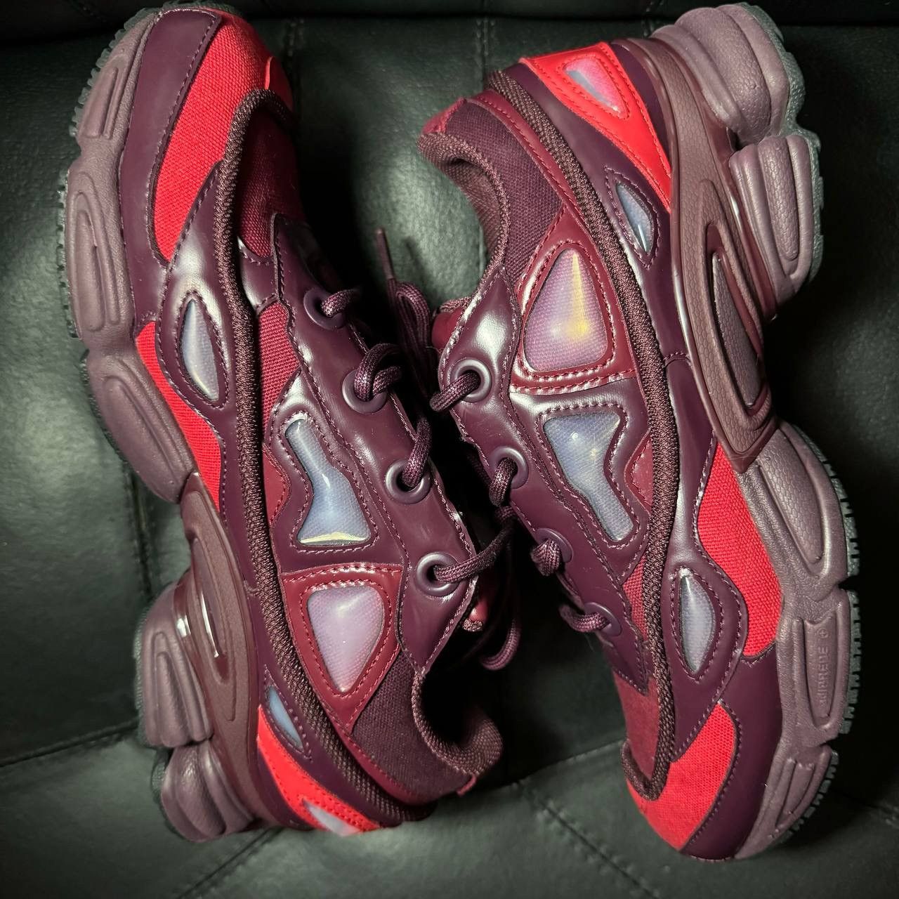 Adidas × Raf Simons Adidas Raf Simons ozweego Burgundy Size US 7.5 / EU 40-41 - 5 Thumbnail