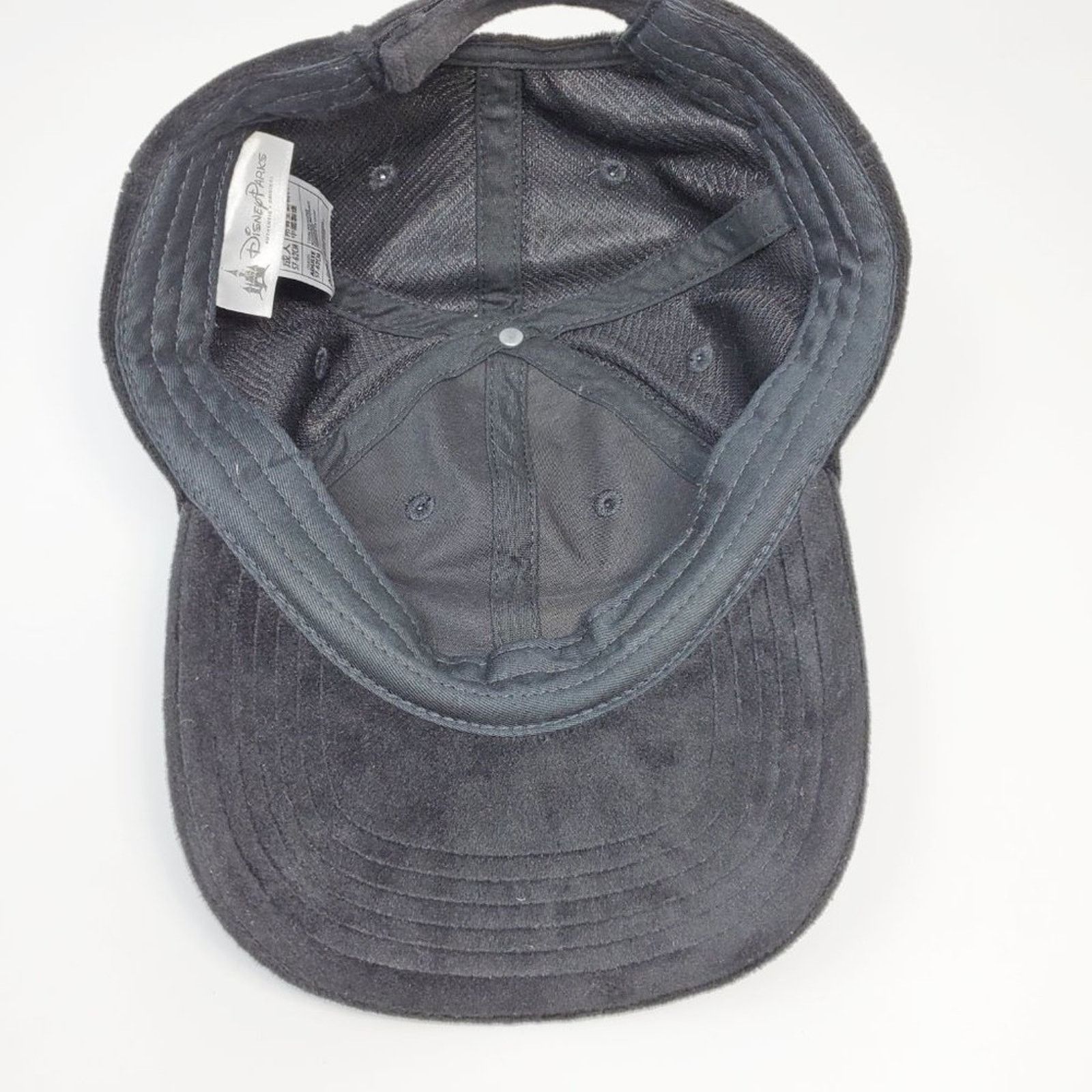 Disney Disney Park Black Mickey Mouse Velour Embordered Dad Hat Cap Size ONE SIZE - 11 Thumbnail