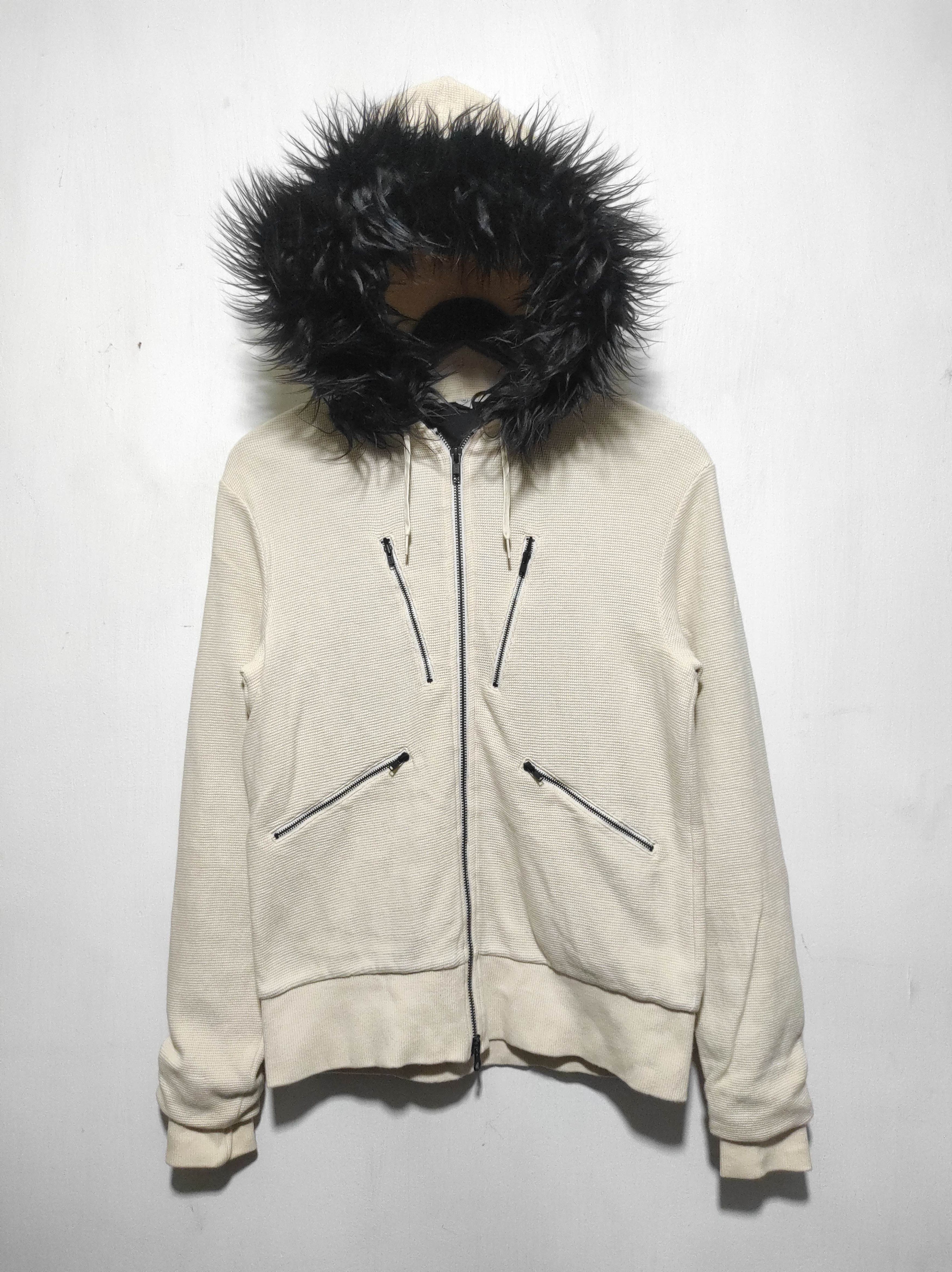 Uniqlo Uniqlo double zip fur hoodie ifsix LGB style Size US S / EU 44-46 / 1 - 10 Thumbnail