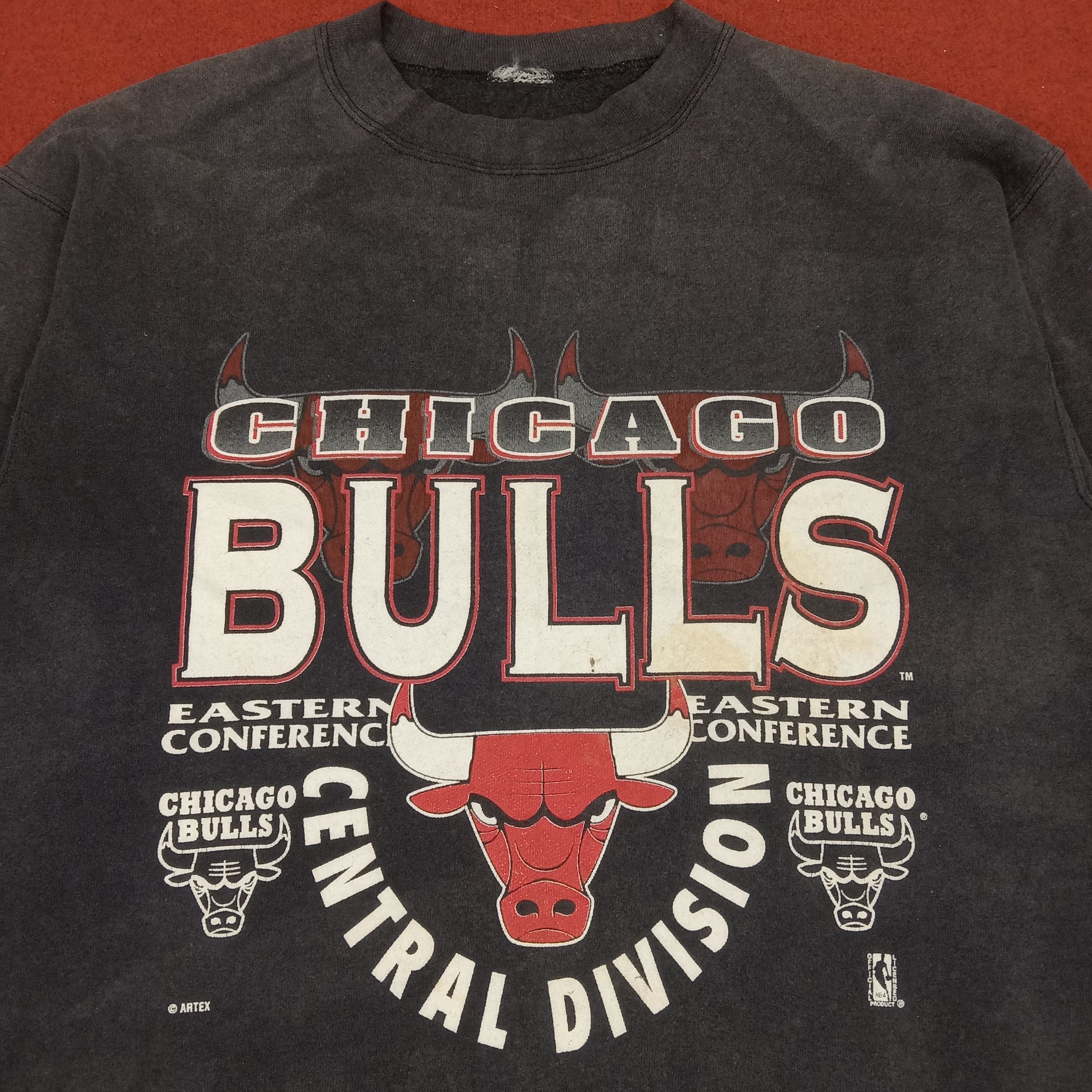 NBA × Vintage Chicago Bulls Professional NBA Team Vintage Sweatshirt Size US L / EU 52-54 / 3 - 2 Thumbnail