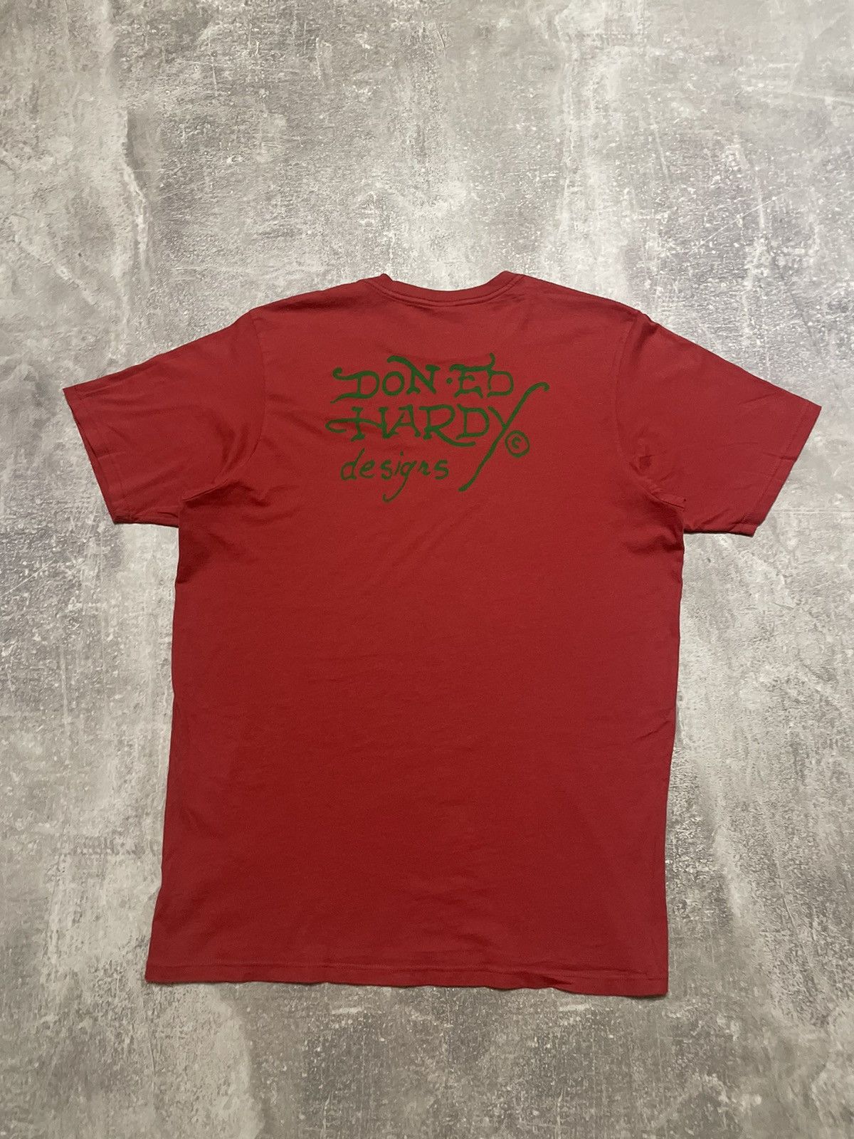 Christian Audigier Vintage Ed Hardy T-shirt Y2K Size US L / EU 52-54 / 3 - 13 Thumbnail