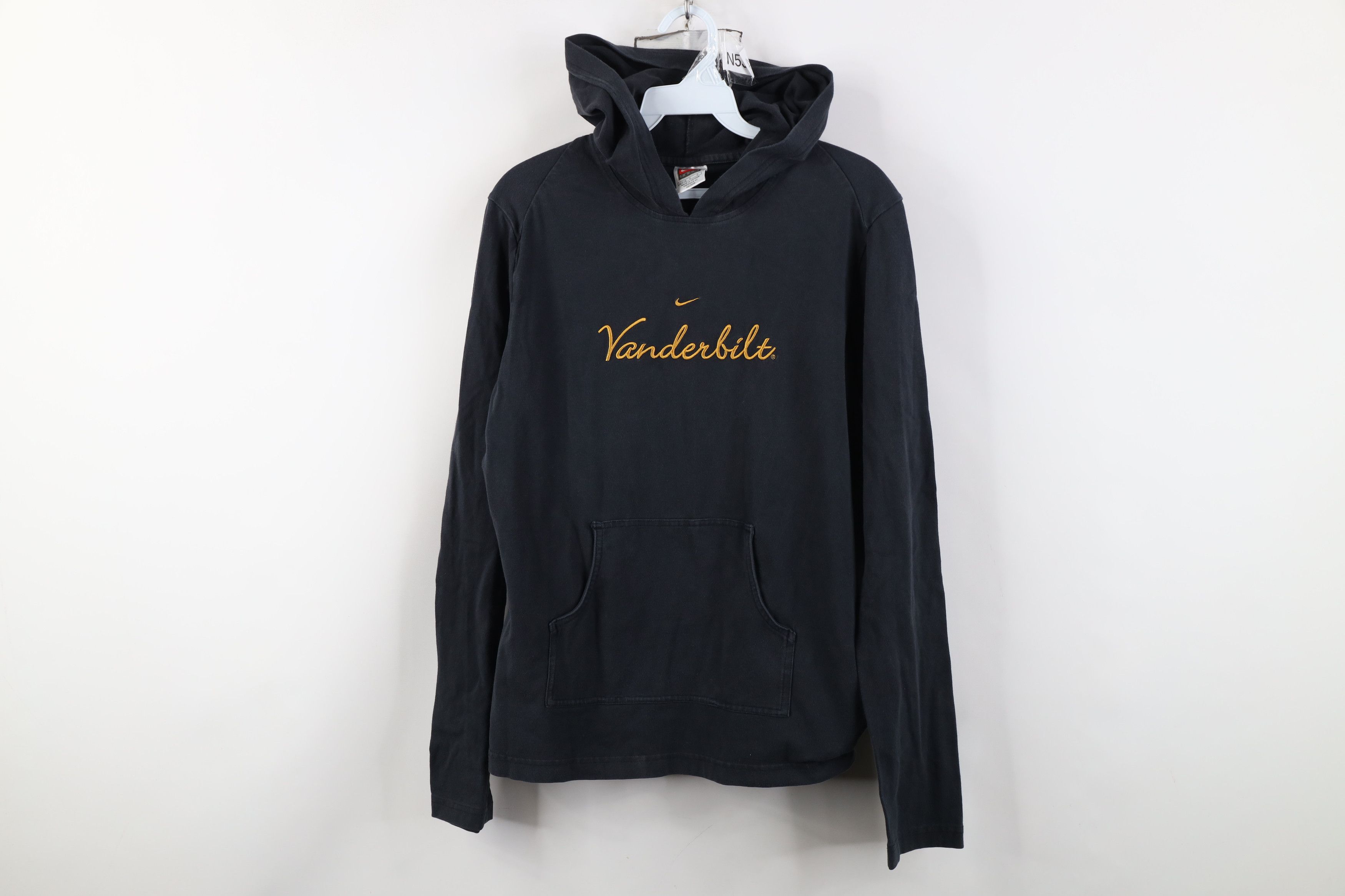 Nike Vintage Y2K Nike Center Swoosh Vanderbilt University Hoodie Size L / US 10 / IT 46 - 1 Thumbnail