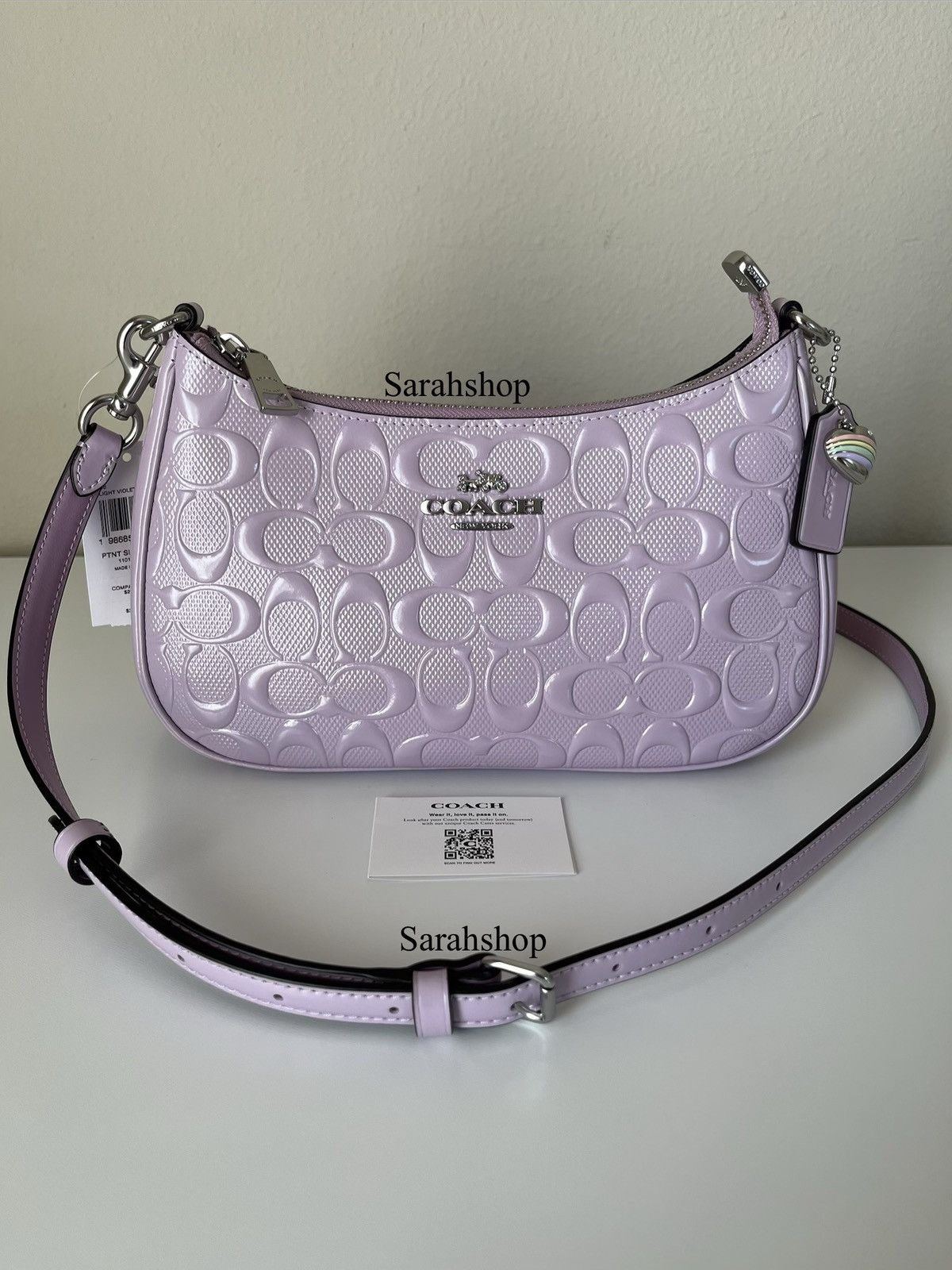 Coach Coach Teri Shoulder Bag With Heart Charm Size ONE SIZE - 3 Thumbnail