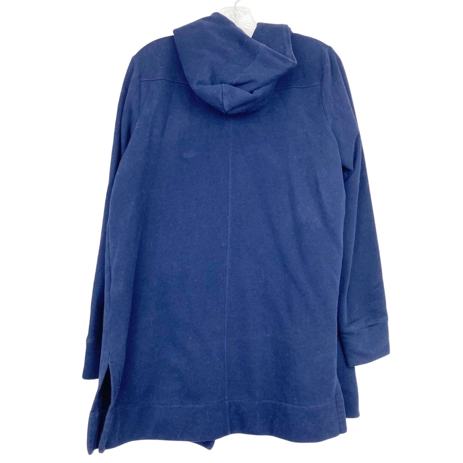 Loft Ann Taylor Loft Navy Blue Open Front Cardigan Size M / US 6-8 / IT 42-44 - 4 Thumbnail