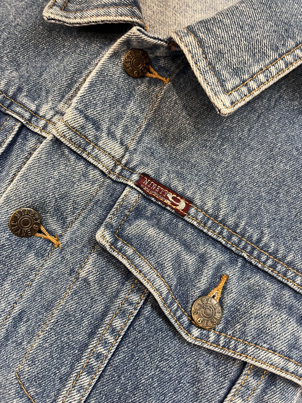 Levi's × Vintage Vintage ninty 9 Denim Jacket cropped workwear 90s Size US M / EU 48-50 / 2 - 8 Thumbnail