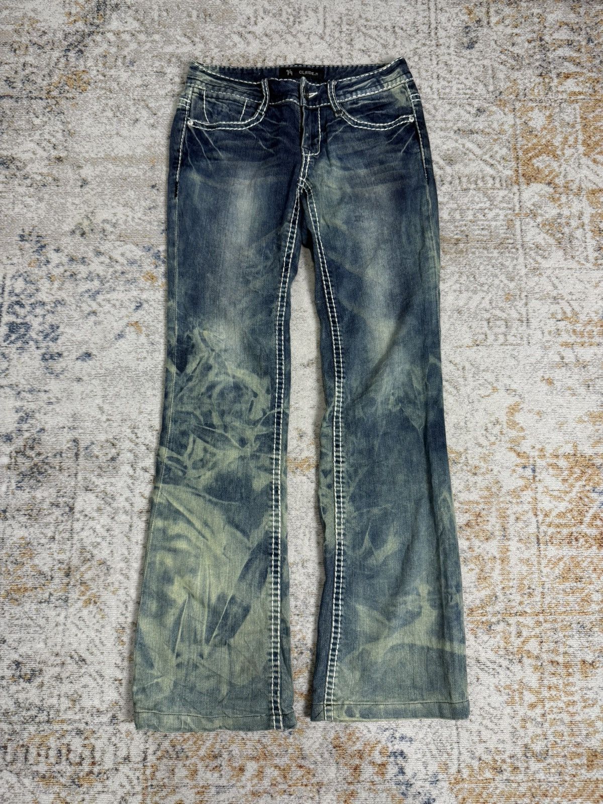 Tornado Mart Clride.n y2k style denim pants Size US 29 - 1 Thumbnail