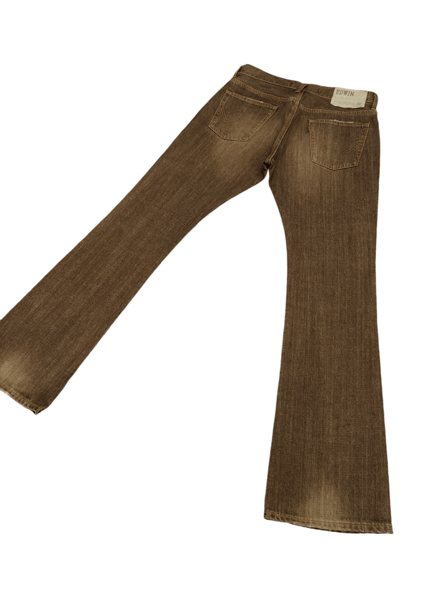 Edwin Flare Jeans Edwin XV Clawmark Faded Denim Bootcut Y2k Size US 32 / EU 48 - 12 Thumbnail