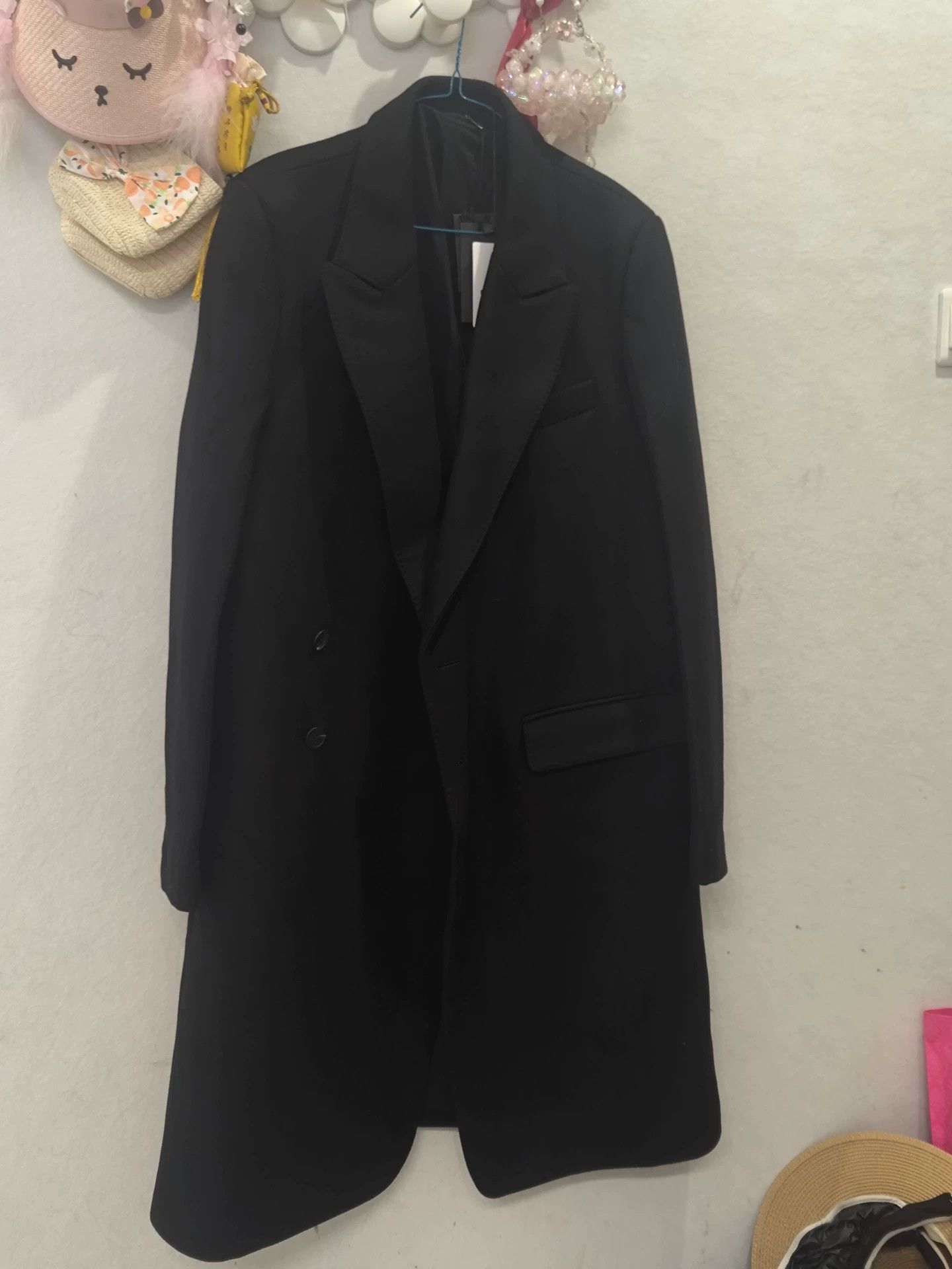 Ann Demeulemeester ann demeulemeester black coat Size L / US 10 / IT 46 - 1 Thumbnail