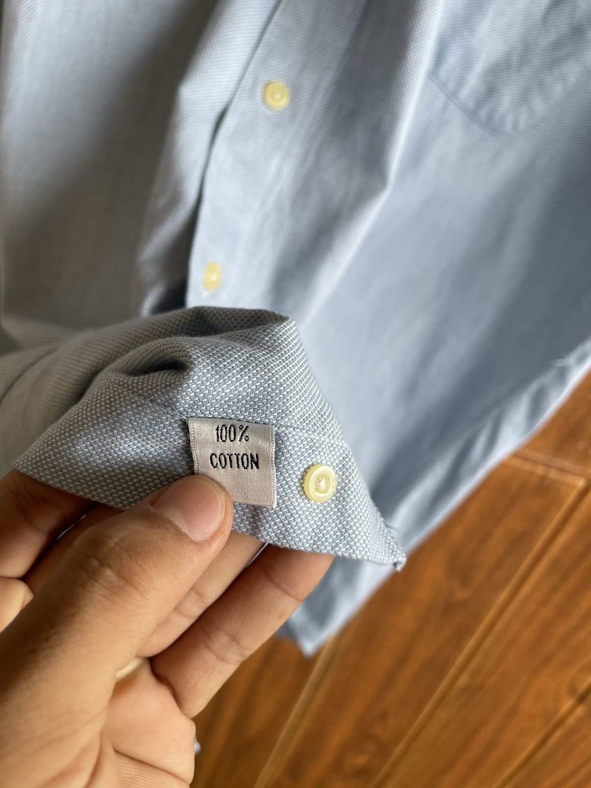 Balenciaga Vintage 90s🔥BALENCIAGA🔥Shirt Pocket Button Up Size US XL / EU 56 / 4 - 9 Thumbnail