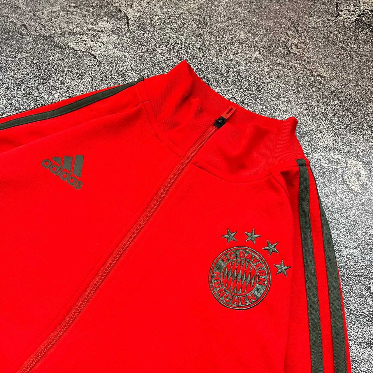 Adidas × Vintage 2018 Adidas Bayern Munchen Zip Hoodie Y2K Size US L / EU 52-54 / 3 - 6 Thumbnail