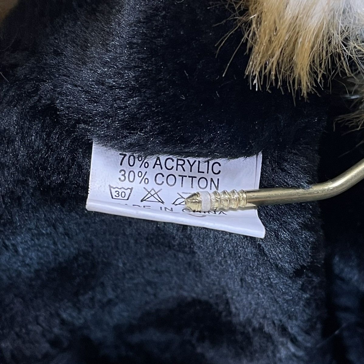 If Six Was Nine Y2K Fur Faux Fuzzy Trapper Mohair Orange Ushanka Hat Size ONE SIZE - 7 Thumbnail