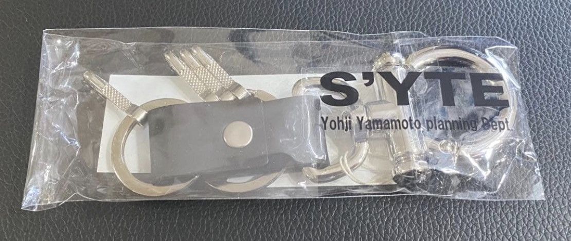 Yohji Yamamoto Yohji Yamamoto BAR STYLE LEATHER STRAP KEY FLOCK Size ONE SIZE - 6 Thumbnail
