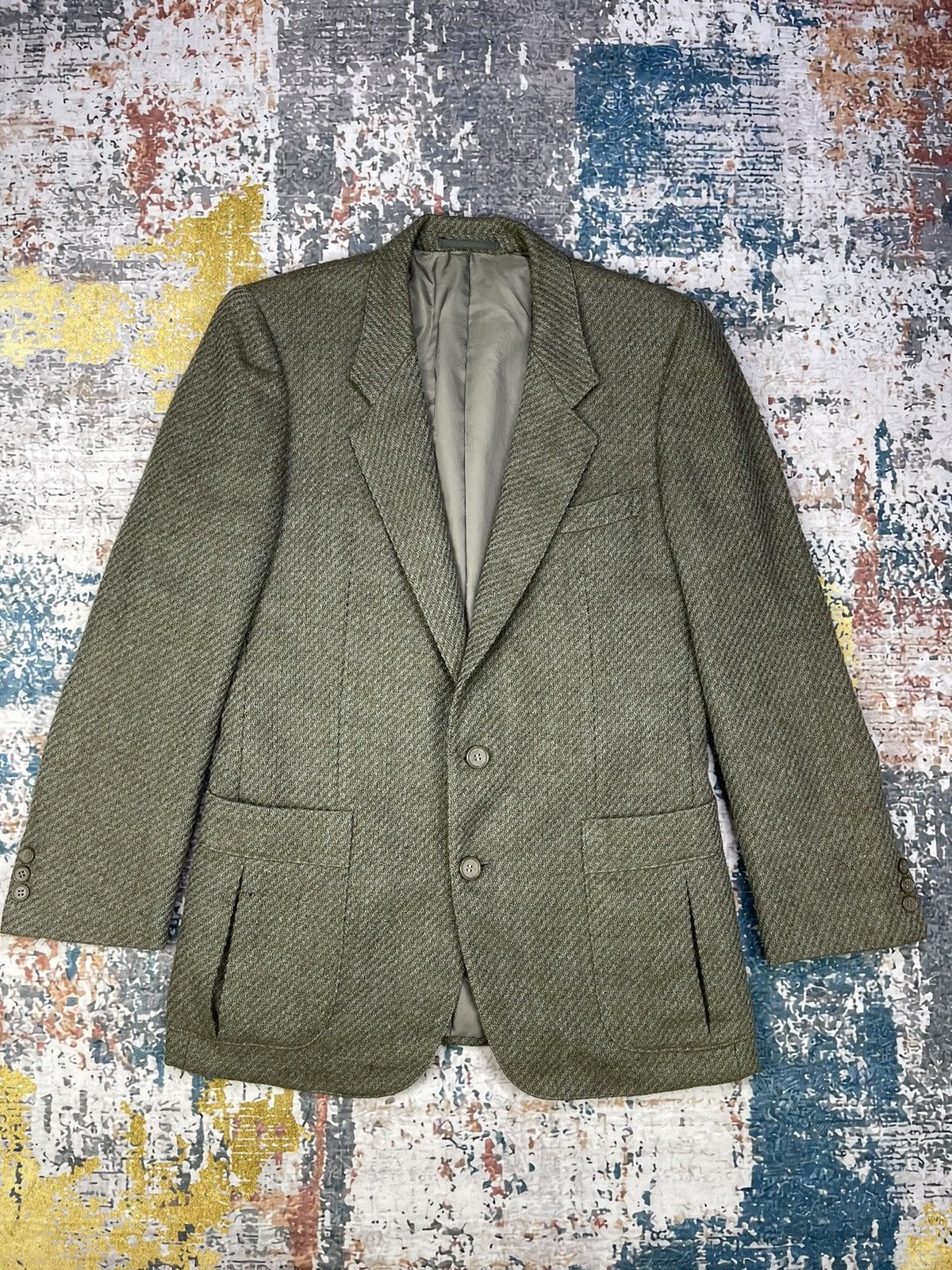 Yves Saint Laurent Vintage Yves Saint Laurent Diffusion Hommes Paris Size 38S - 1 Thumbnail