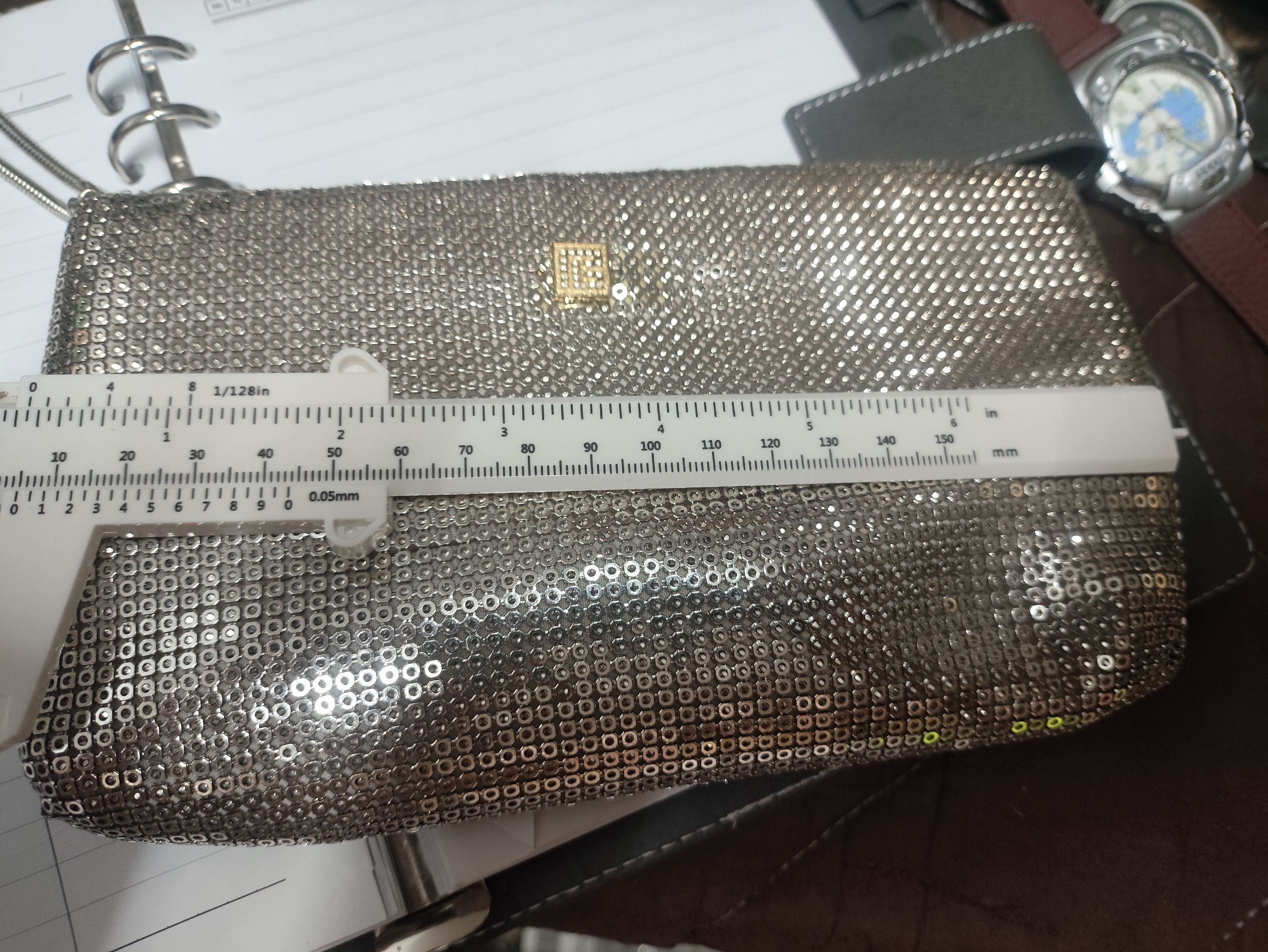 Pierre Balmain Pierre Balmain Clutch "Dinner Wallet" Bling Bling Fashion Size ONE SIZE - 5 Thumbnail