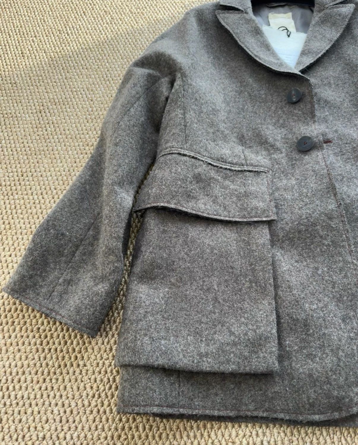 Omar Afridi OMAR AFRIDI Wool Jacket Coat K23 Size US S / EU 44-46 / 1 - 4 Thumbnail