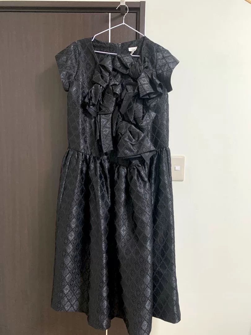 Comme des Garcons CDG Bow Accent Black Dress Size US 36 / EU 52 - 1 Thumbnail