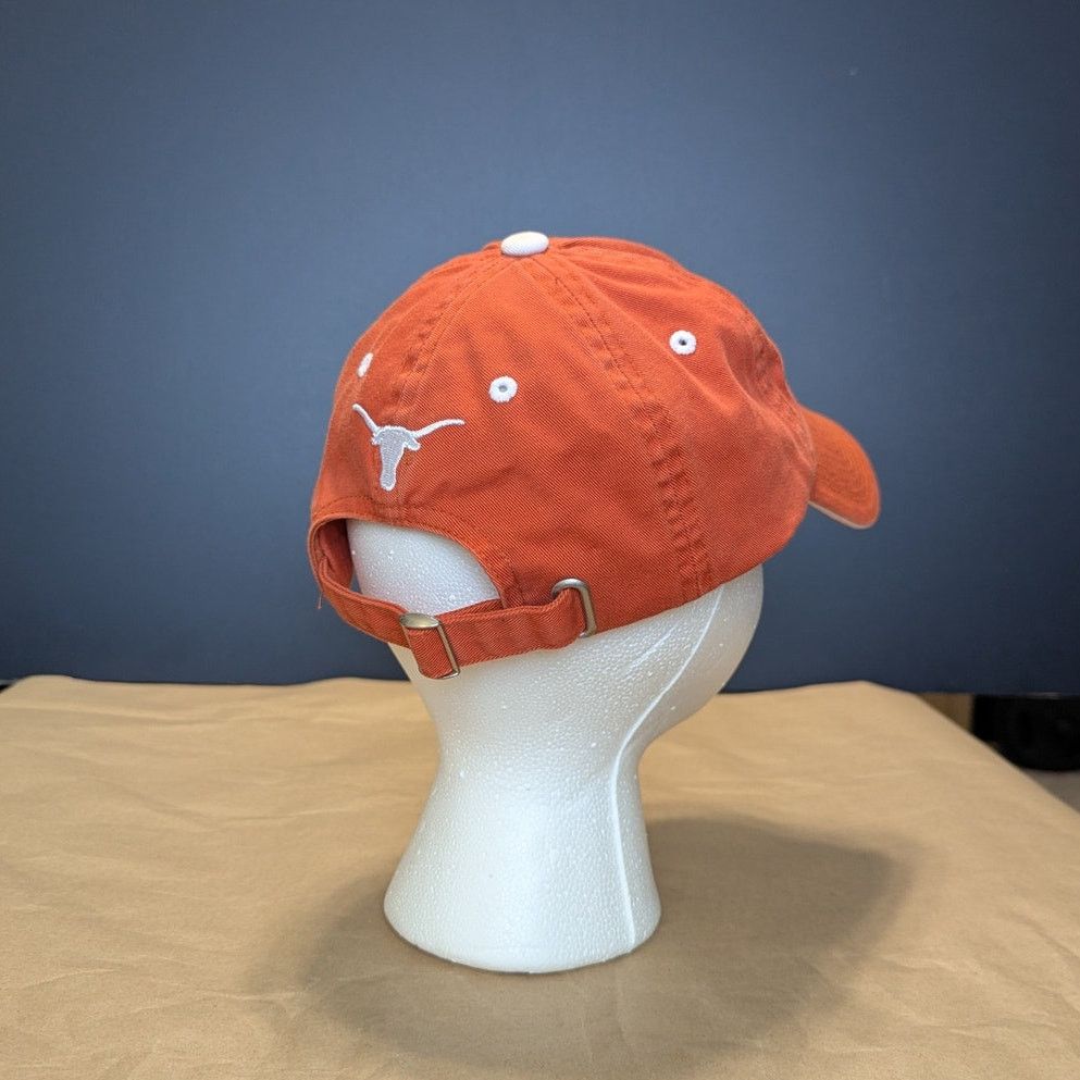 Top Of The World Texas Longhorns Script Embroidery Baseball Cap Hat Orange Size ONE SIZE - 2 Thumbnail