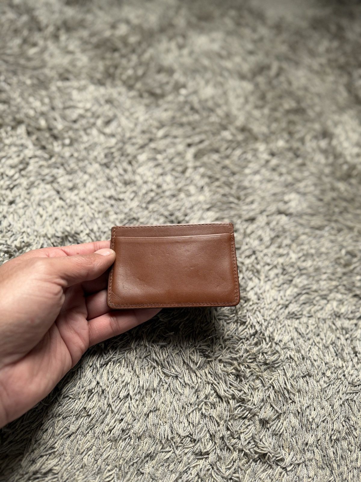 A.P.C. A.P.C brown leather card holder. Size ONE SIZE - 9 Thumbnail