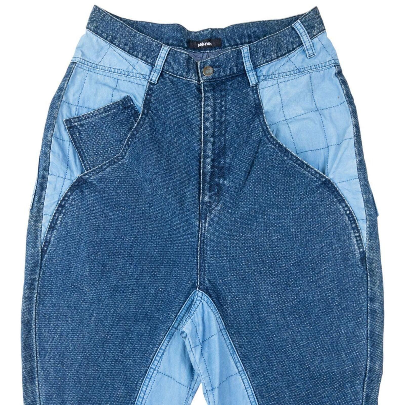 Issey Miyake Vintage Ne-Net By Issey Miyake Patchwork Denim Jeans W30 Size 30" / US 8 / IT 44 - 5 Thumbnail