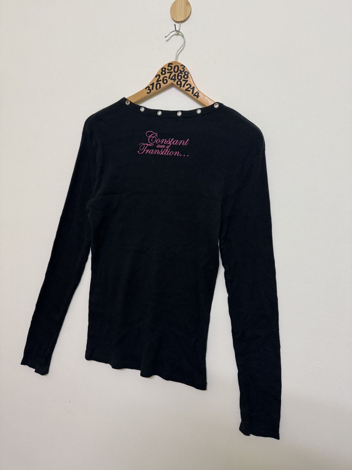 In The Attic In The Attic Poem long Sleeve Gothic style Tee Size US XS / EU 42 / 0 - 9 Thumbnail
