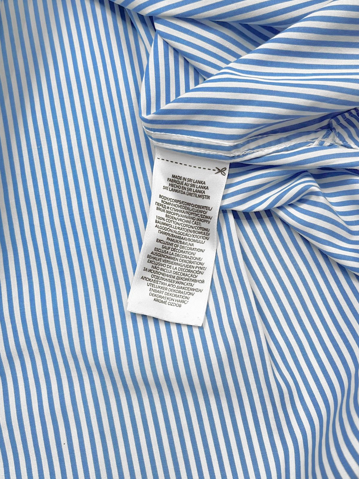 Polo Ralph Lauren Polo Ralph Lauren Poplin Striped Button Down Size US L / EU 52-54 / 3 - 9 Thumbnail