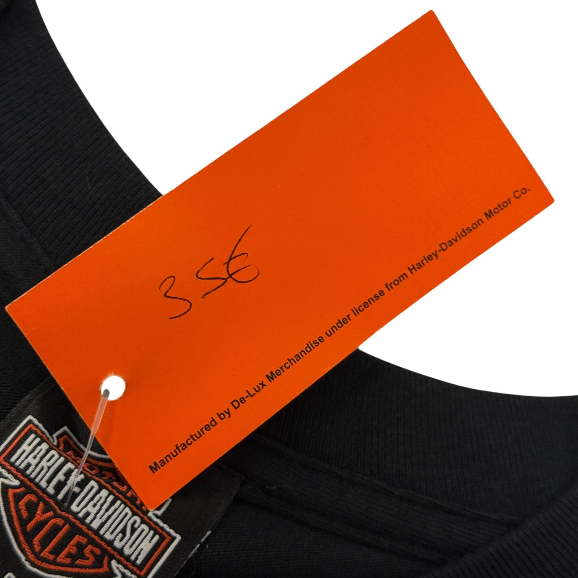 Harley Davidson NWT NoS H-D Napoli Italia Motorcycle Biker FLAMING EAGLE Tee Size US M / EU 48-50 / 2 - 10 Thumbnail