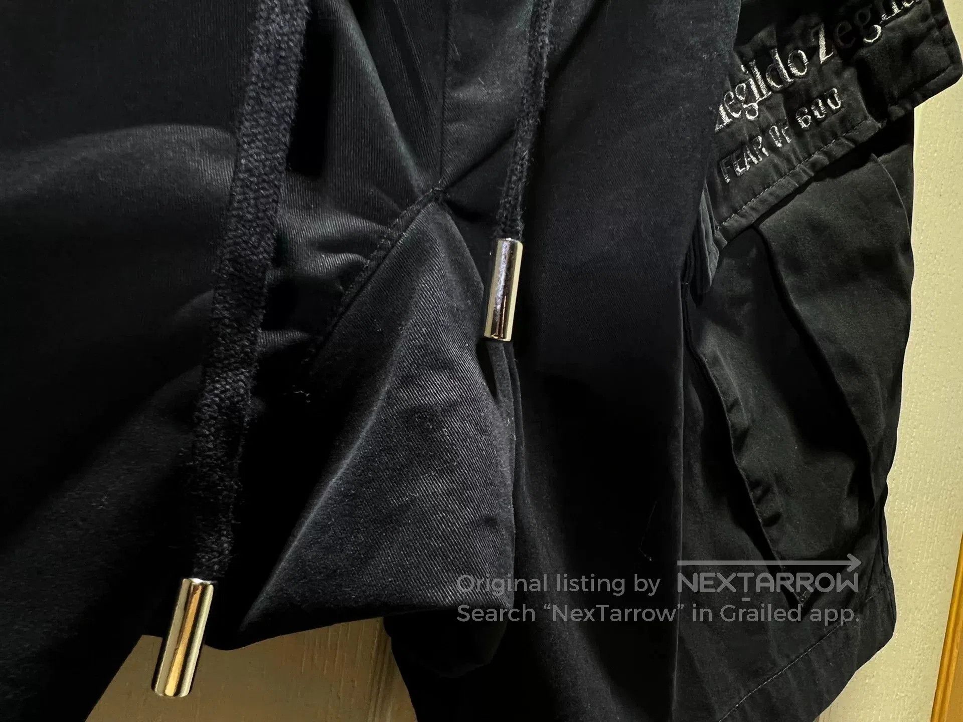 Ermenegildo Zegna ZEGNA Men's Summer Black Cargo Shorts. Size US 32 / EU 48 - 3 Thumbnail