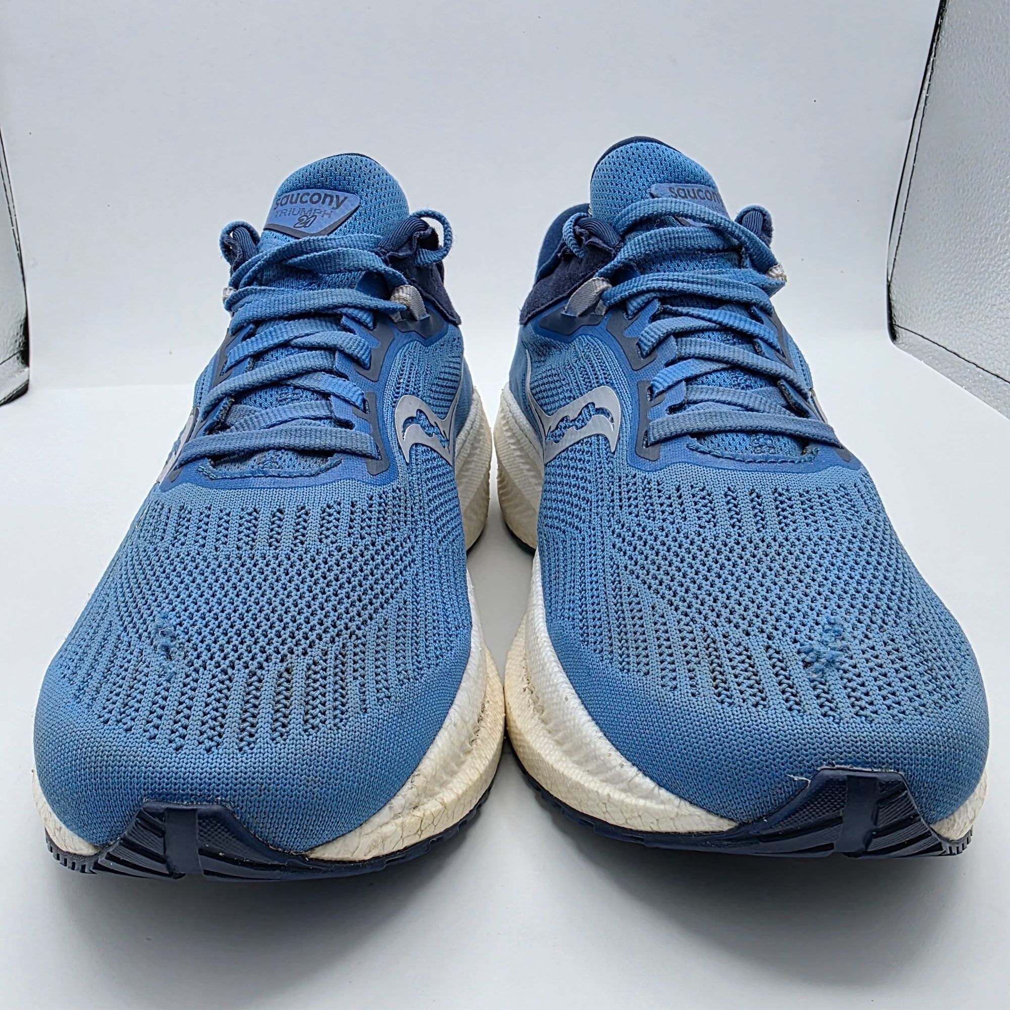 Saucony Saucony Triumph 21 Womens Size 8 Wide Blue Athletic Shoes Ru Size US 8 / IT 38 - 2 Thumbnail