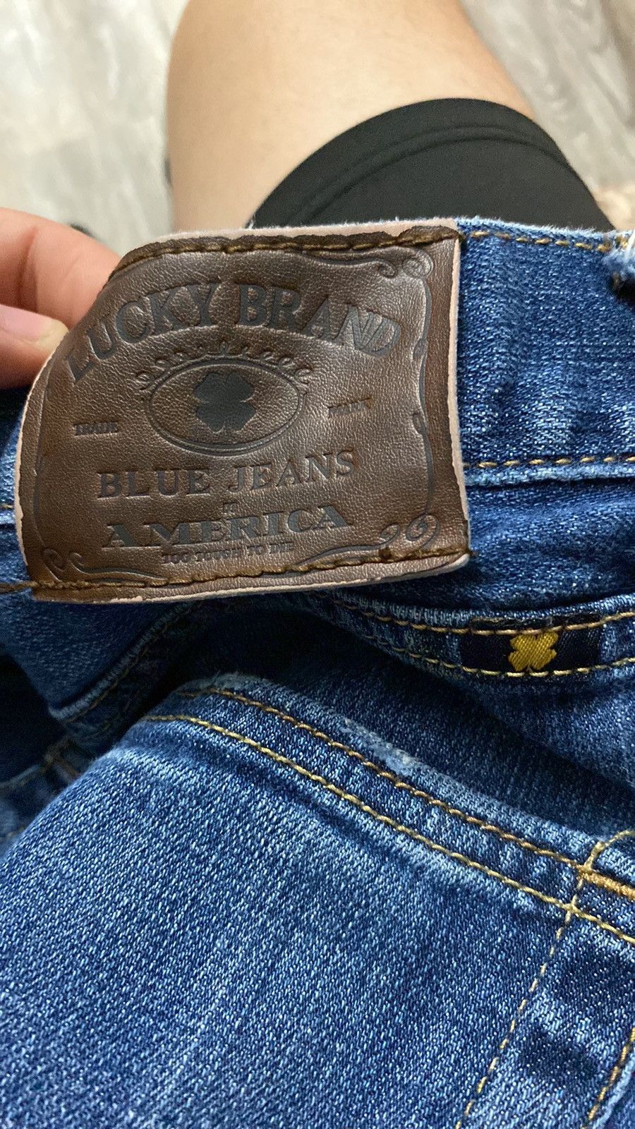 Lucky Brand × Vintage Lucky baggy jeans Size US 34 / EU 50 - 4 Thumbnail