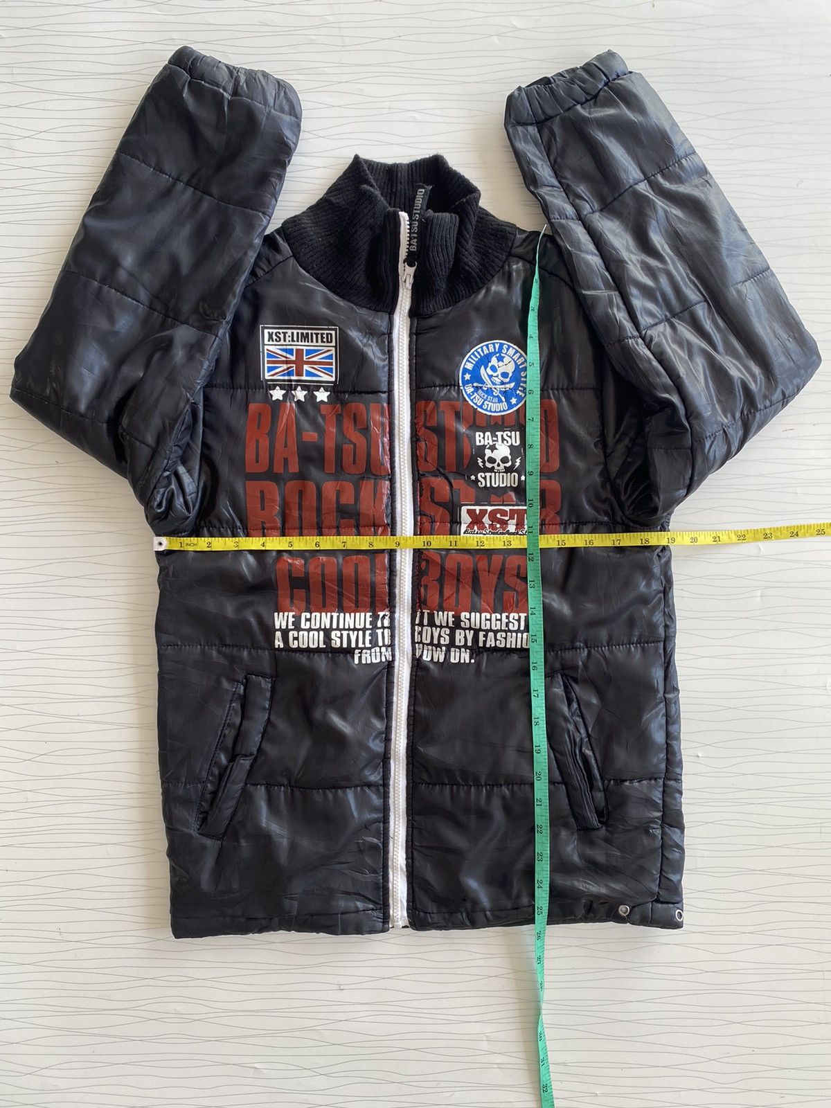 If Six Was Nine × Japanese Brand × Le Grande Bleu (L.G.B.) Batsu Studio Patches Skulls Rockstar Military Hooded Jacket Size US L / EU 52-54 / 3 - 19 Thumbnail