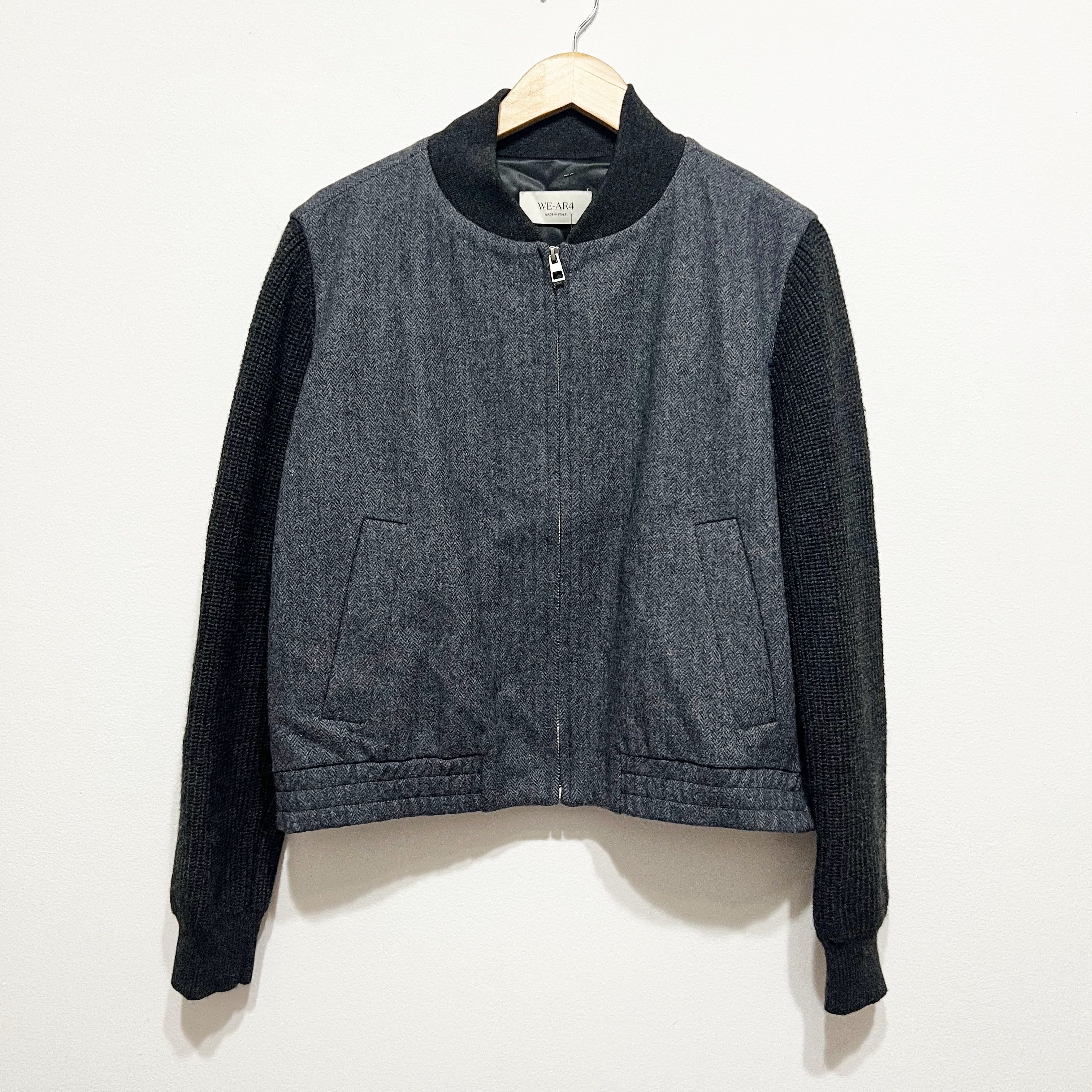 Other WE-AR4 Italy Wool Blend Woven Collarless Size L / US 10 / IT 46 - 1 Thumbnail