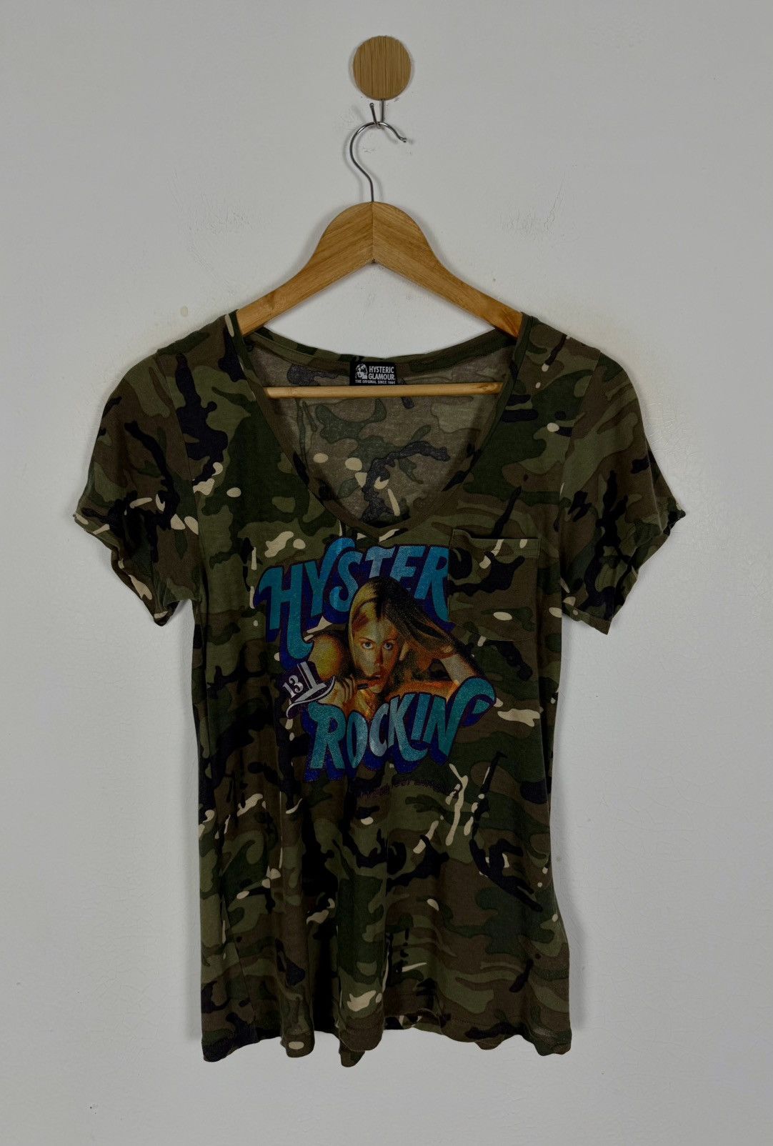 Hysteric Glamour Hysteric Glamour Rockin pocket women camouflage shirt Size S / US 4 / IT 40 - 1 Thumbnail
