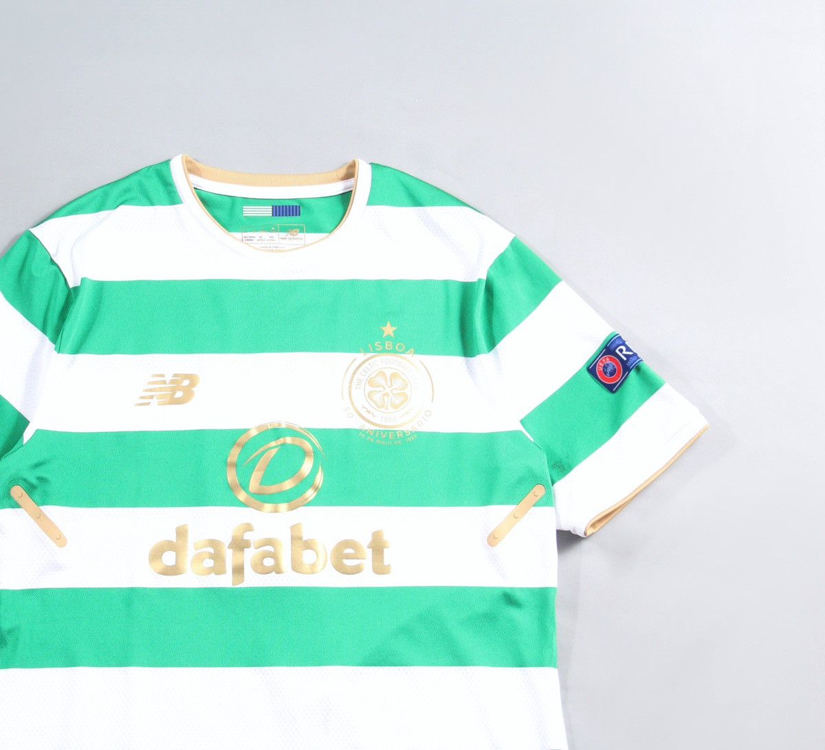 New Balance New Balance Celtic Vintage Soccer Football Jersey LARSSON XL Size US XL / EU 56 / 4 - 2 Thumbnail