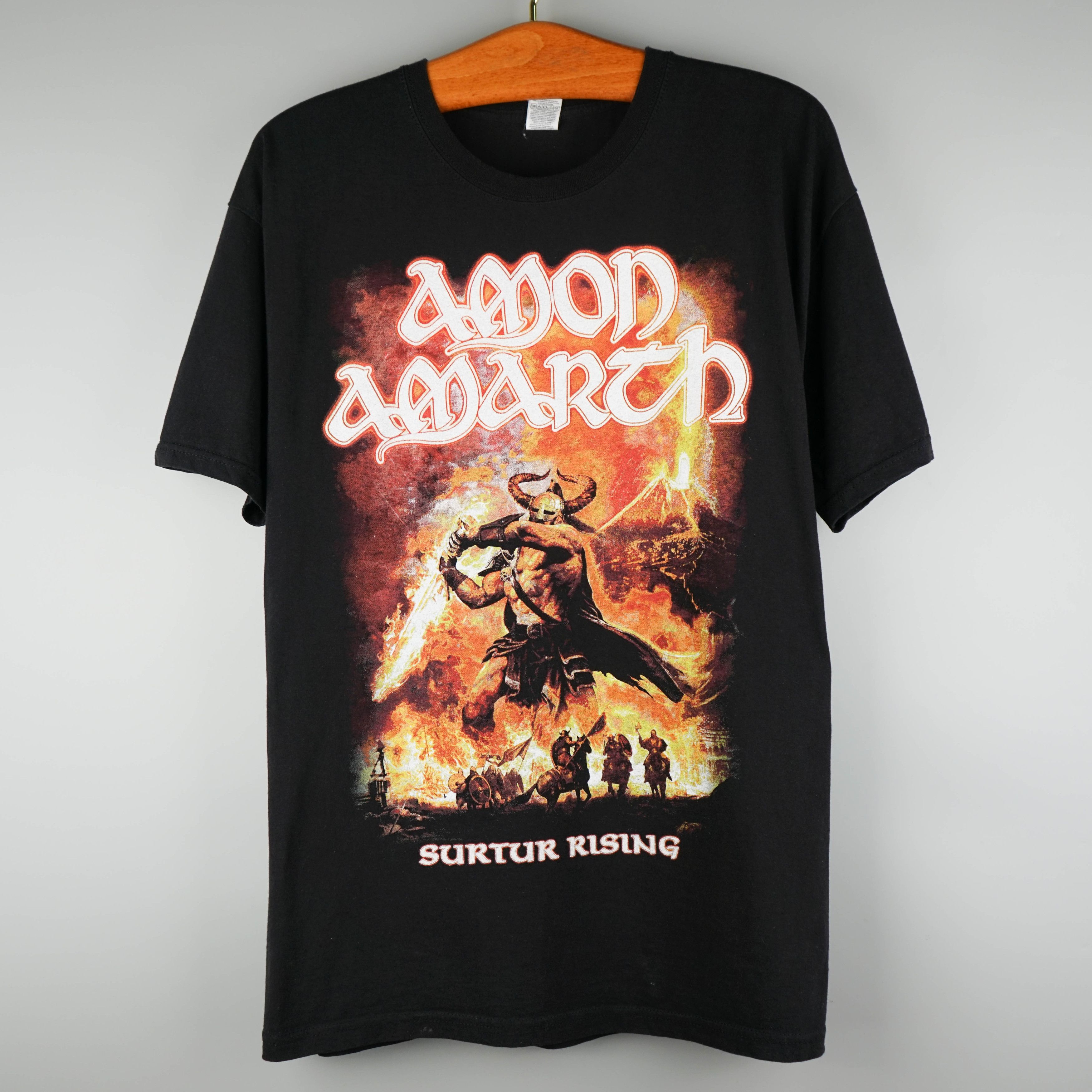 Band Tees × Vintage vintage 2011 Amon Amarth T-Shirt Surtur Rising Size US L / EU 52-54 / 3 - 1 Thumbnail