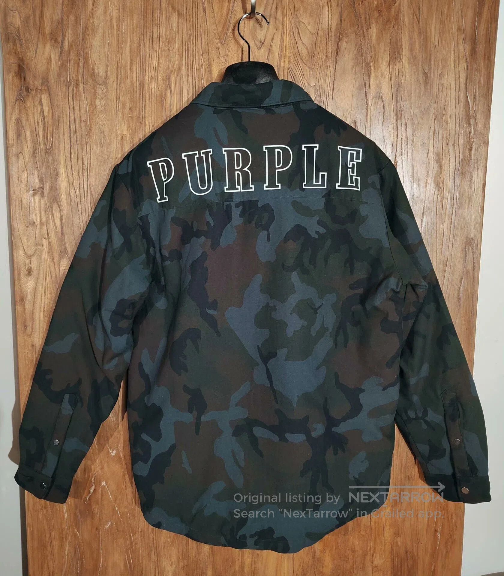 Purple Brand Purple Brand Camouflage Down Jacket. Size US M / EU 48-50 / 2 - 3 Thumbnail