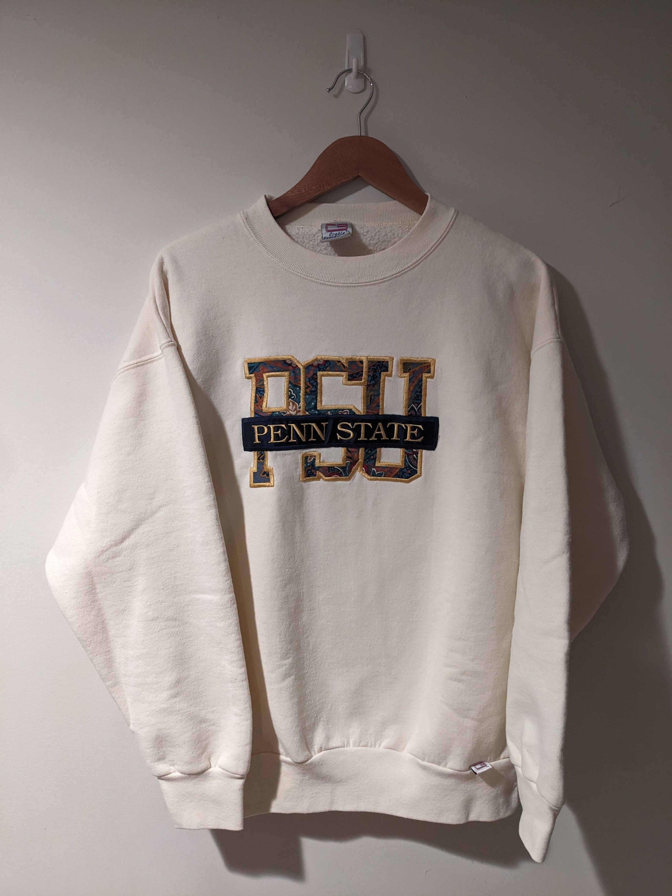 Vintage Vintage 90s Penn State University American Sweatshirt Size US XL / EU 56 / 4 - 1 Thumbnail