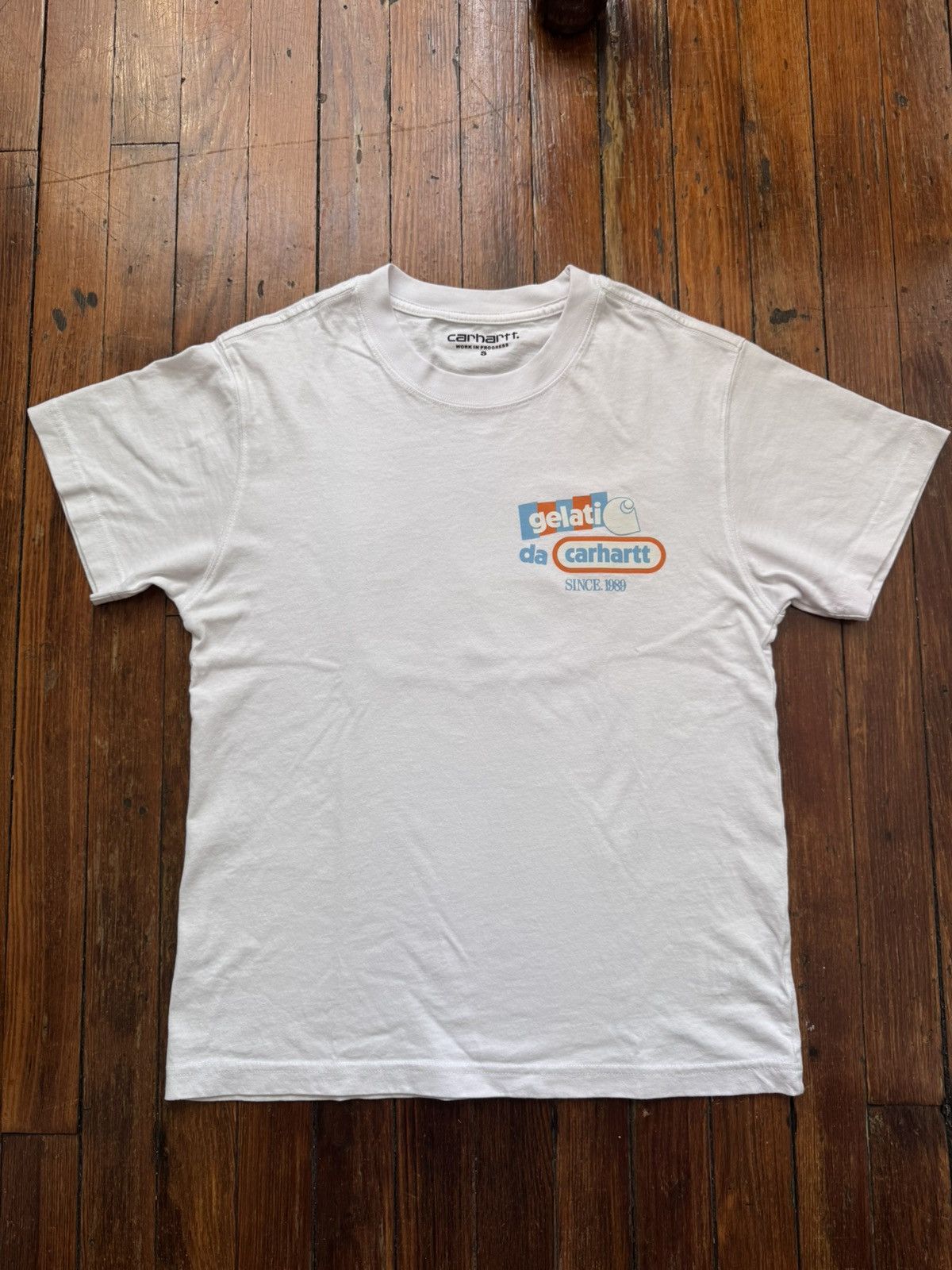 Carhartt Carhartt wip gelati da carhartt white tee size s Size US S / EU 44-46 / 1 - 2 Thumbnail