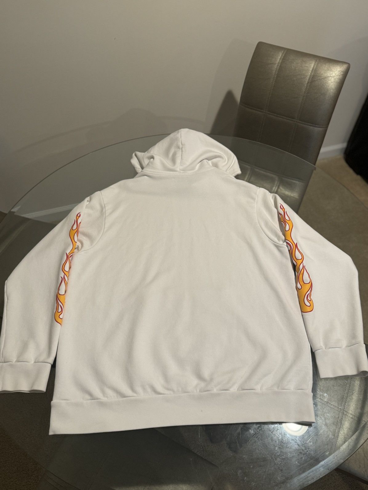 Palm Angels Palm Angels Graffiti Flames Hoodie Size US XL / EU 56 / 4 - 6 Thumbnail