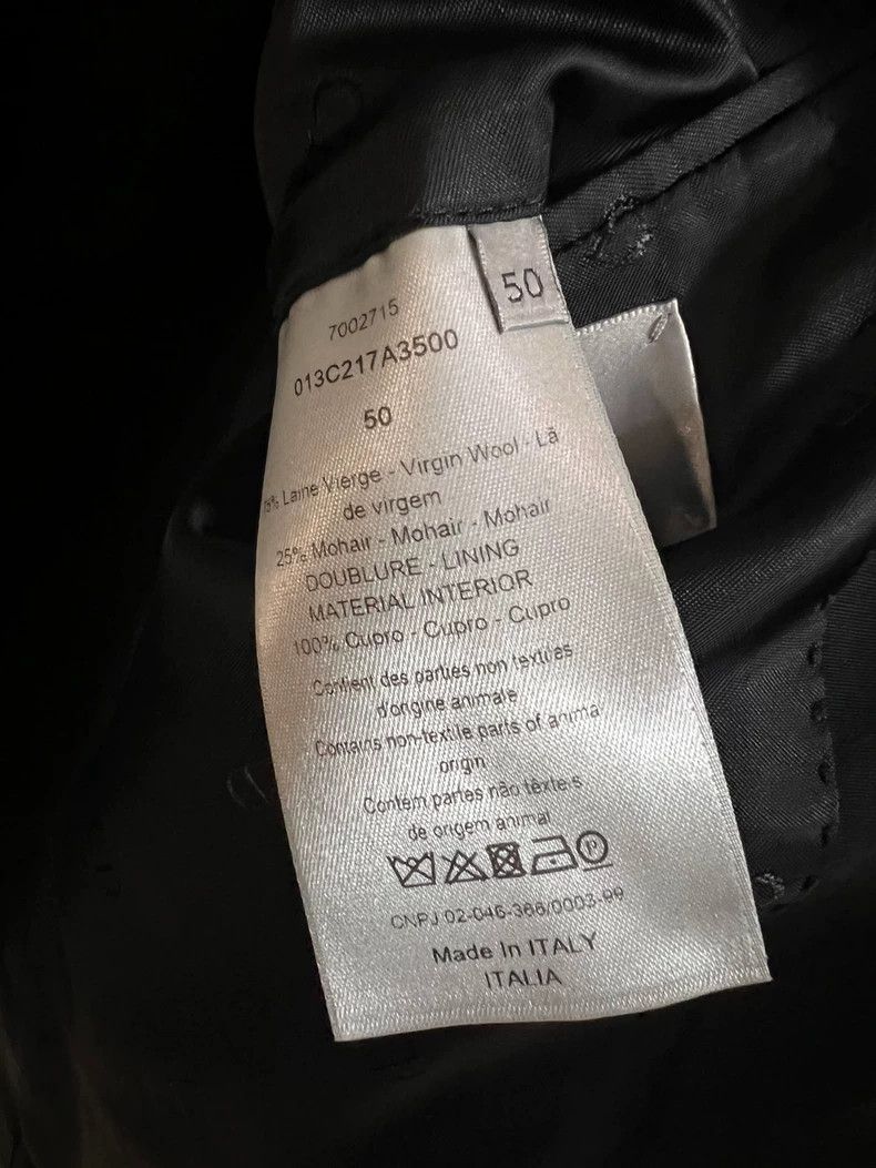 Dior Dior Black casual classic saddle suit 2501-Nextarrow Size 50R - 7 Thumbnail