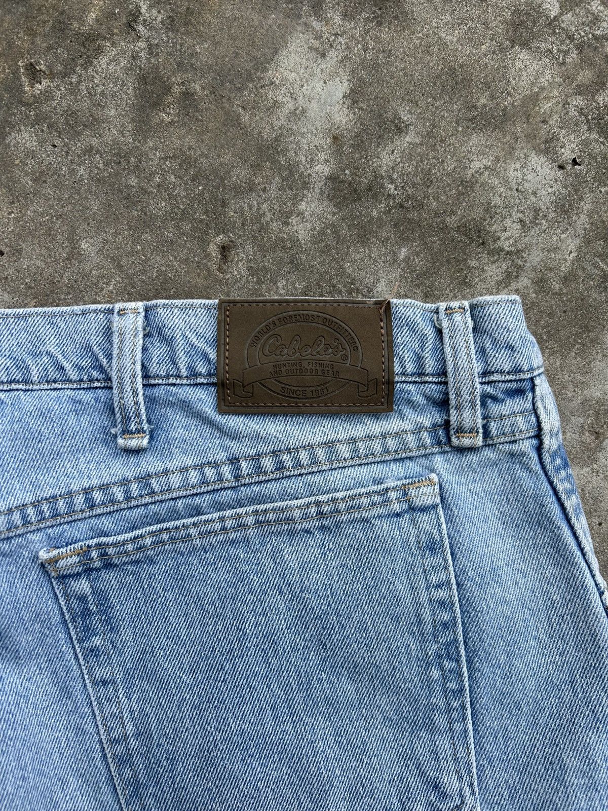 Cabelas Vintage Cabelas Denim Blue Jeans Size US 44 / EU 60 - 5 Thumbnail